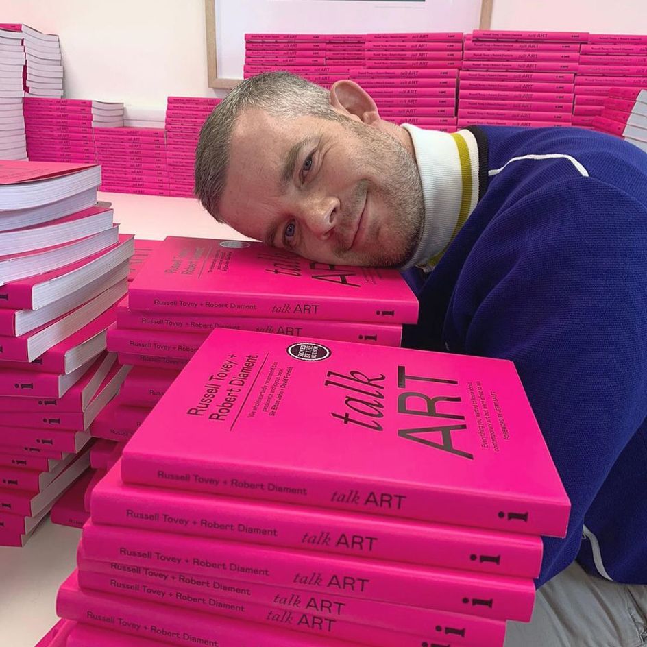 944x944 At home with Russell Tovey. Wallpaper*