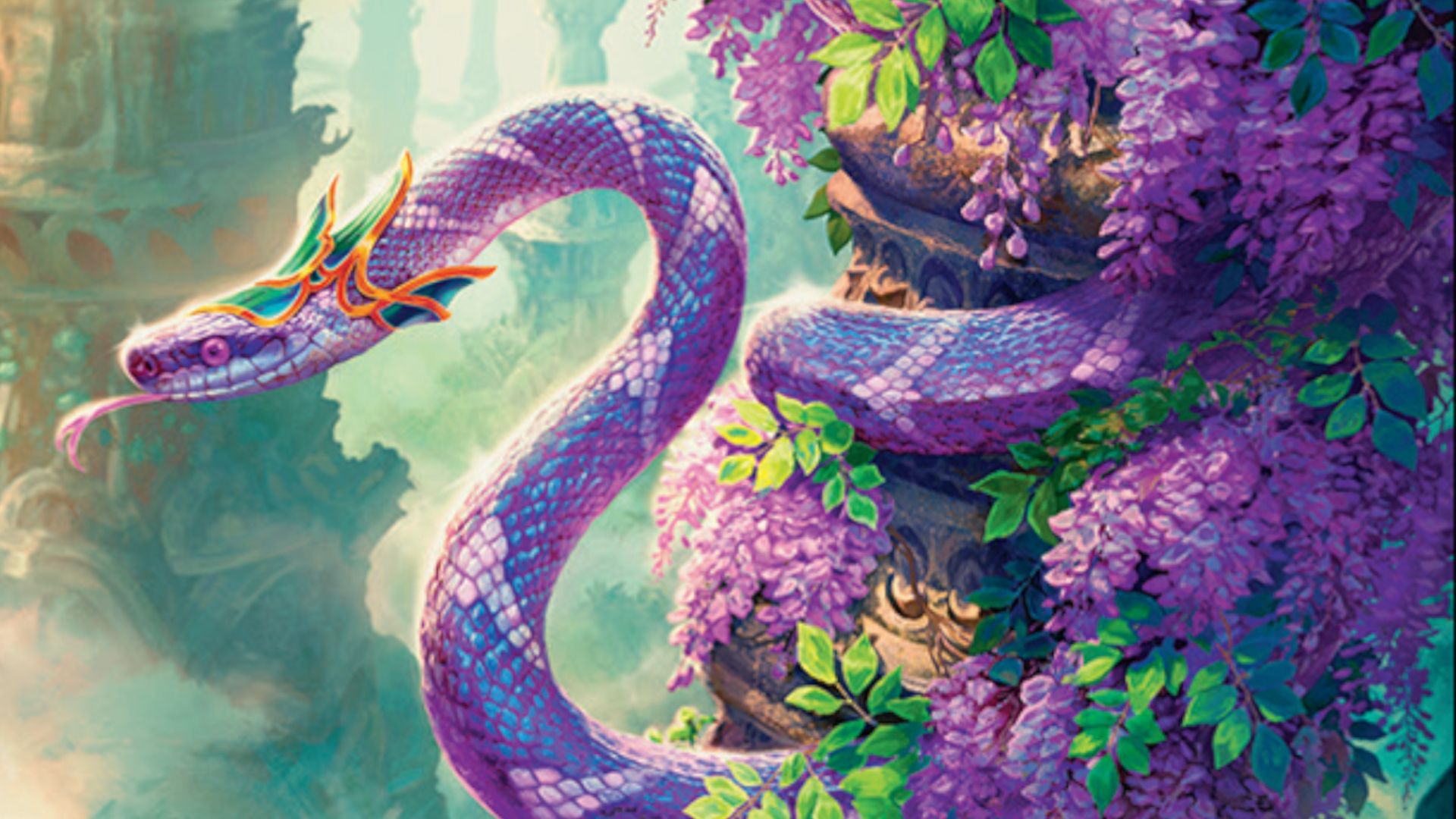 1920x1080 This MTG Tarkir: Dragonstorm card might be the prettiest I've seen