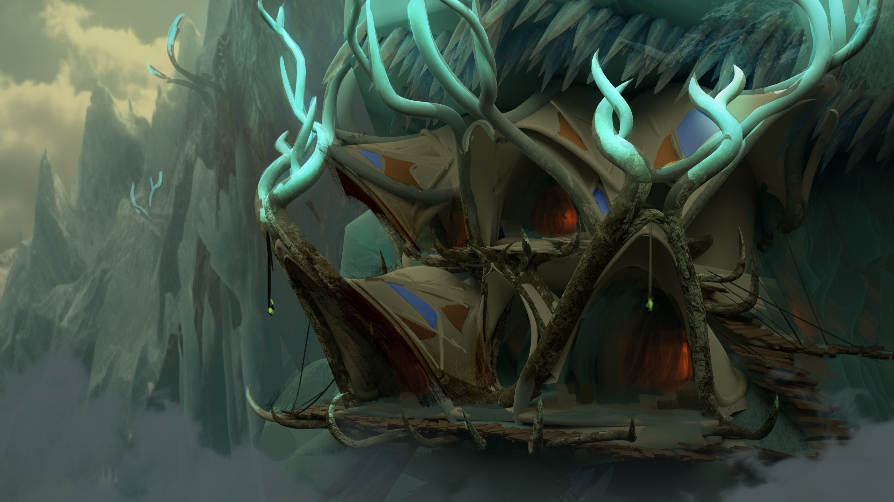 2880x1620 Jose Vega Dragonstorm the Gathering Concept Art