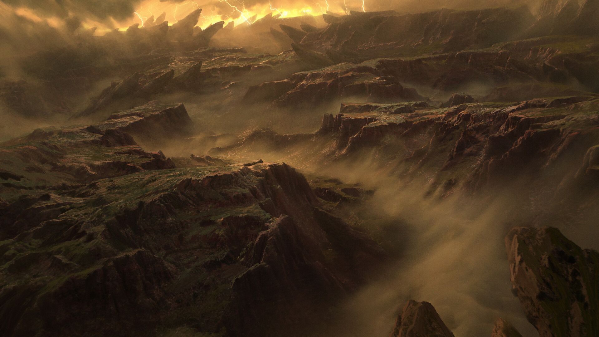 1920x1080 MTG: Tarkir Dragonstorm Arid Mesa
