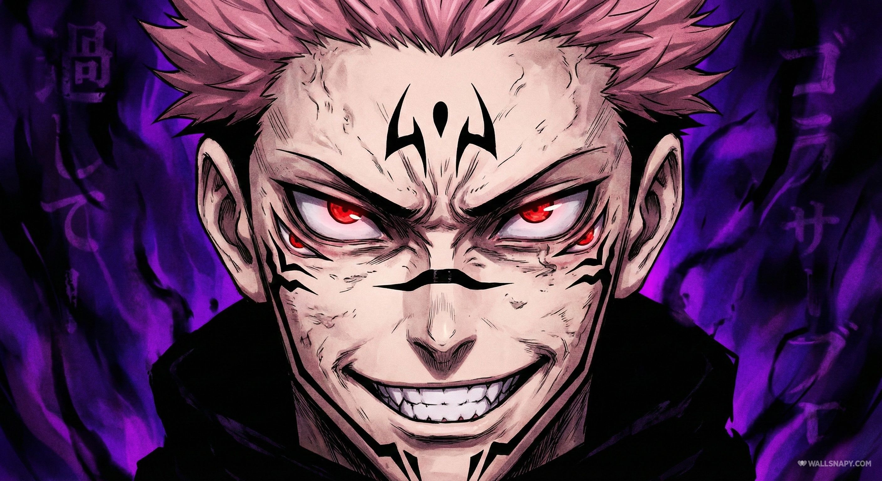 2816x1536 Jujutsu kaisen ryomen sukuna epic dark anime 4k wallpaper