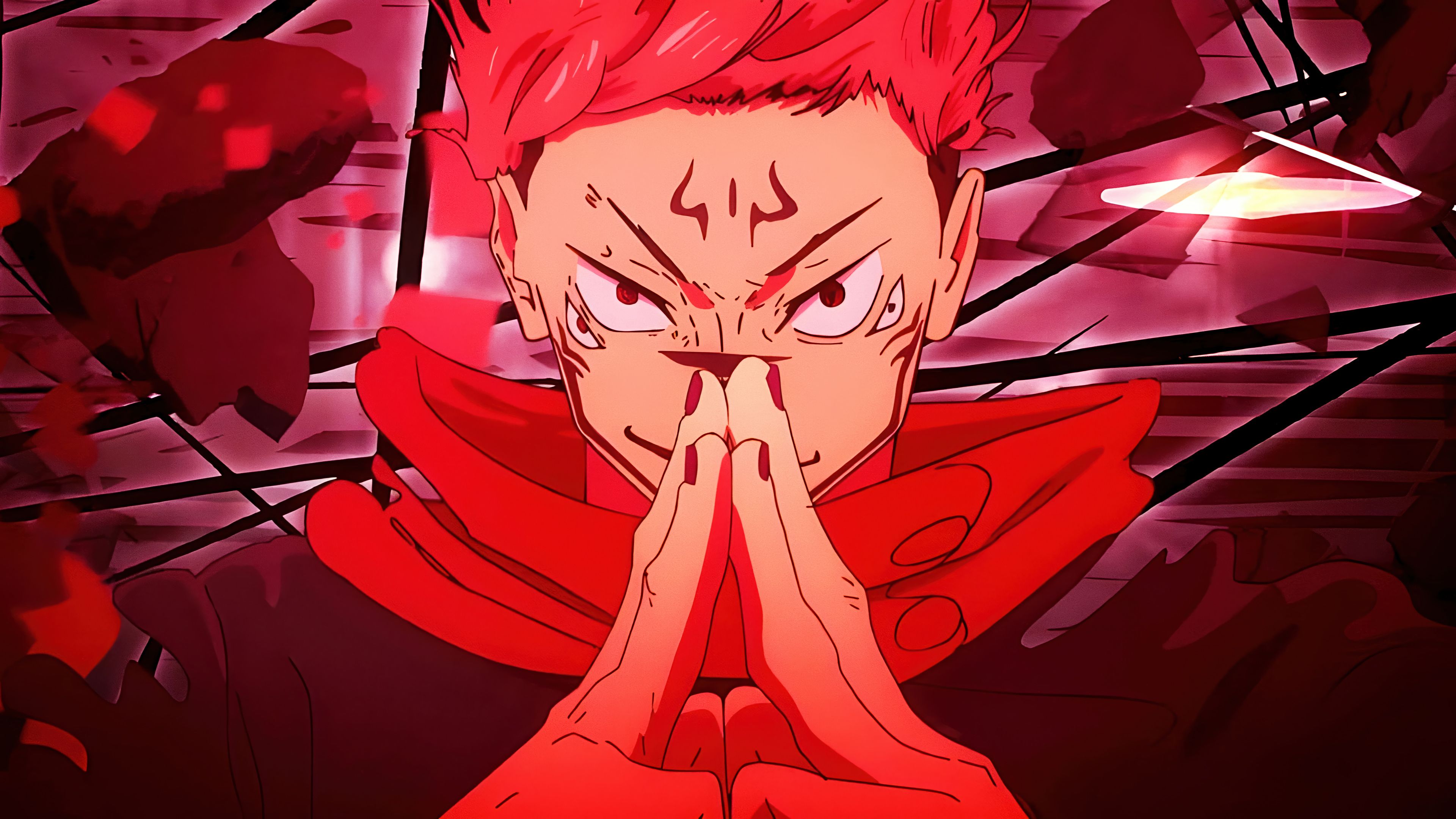 3840x2160 Sukuna Jujutsu Kaisen Wallpaper 4K HD PC m