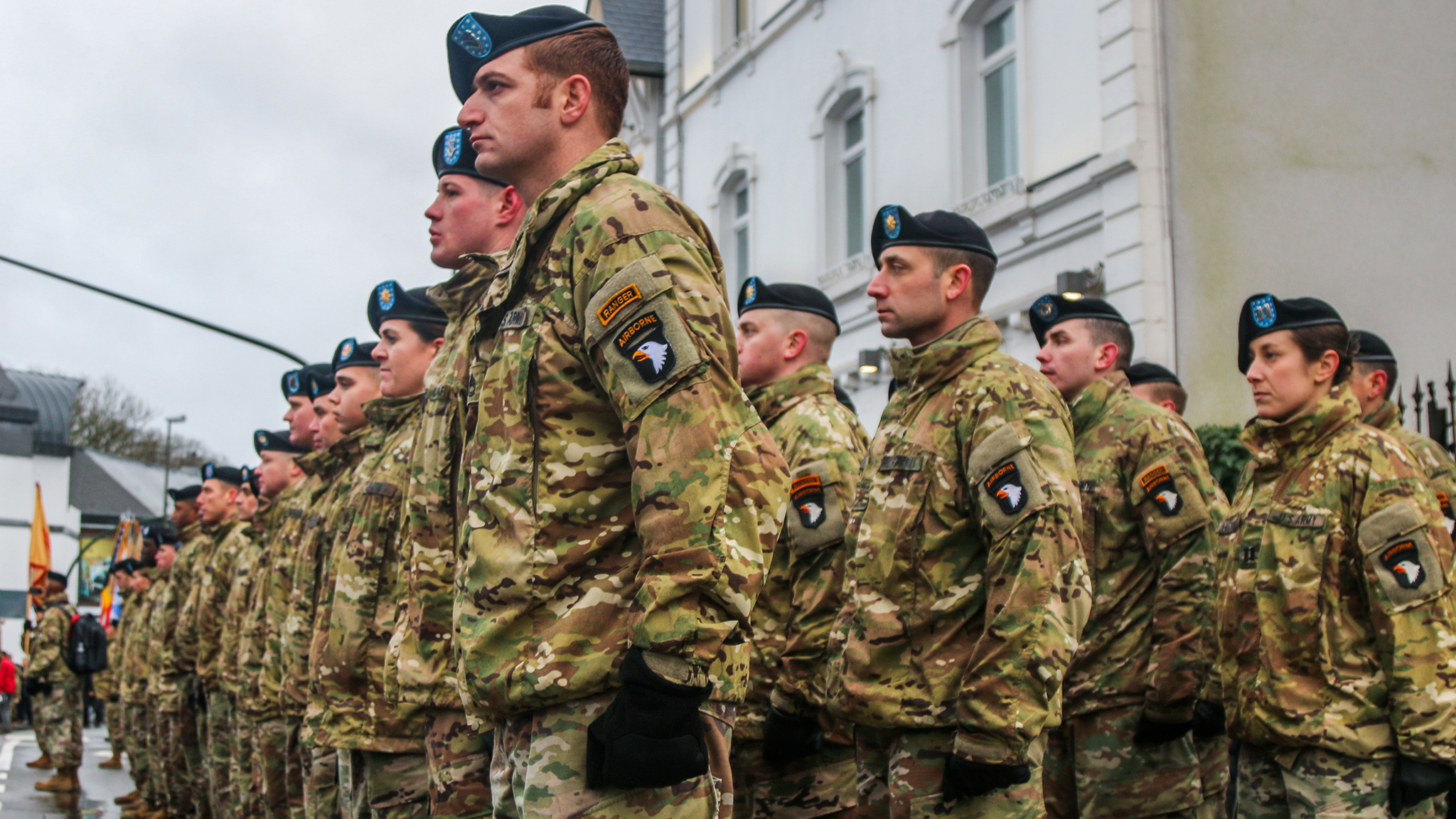 2048x1152 101st Airborne Division visits Bastogne and Ardennes, Belgium
