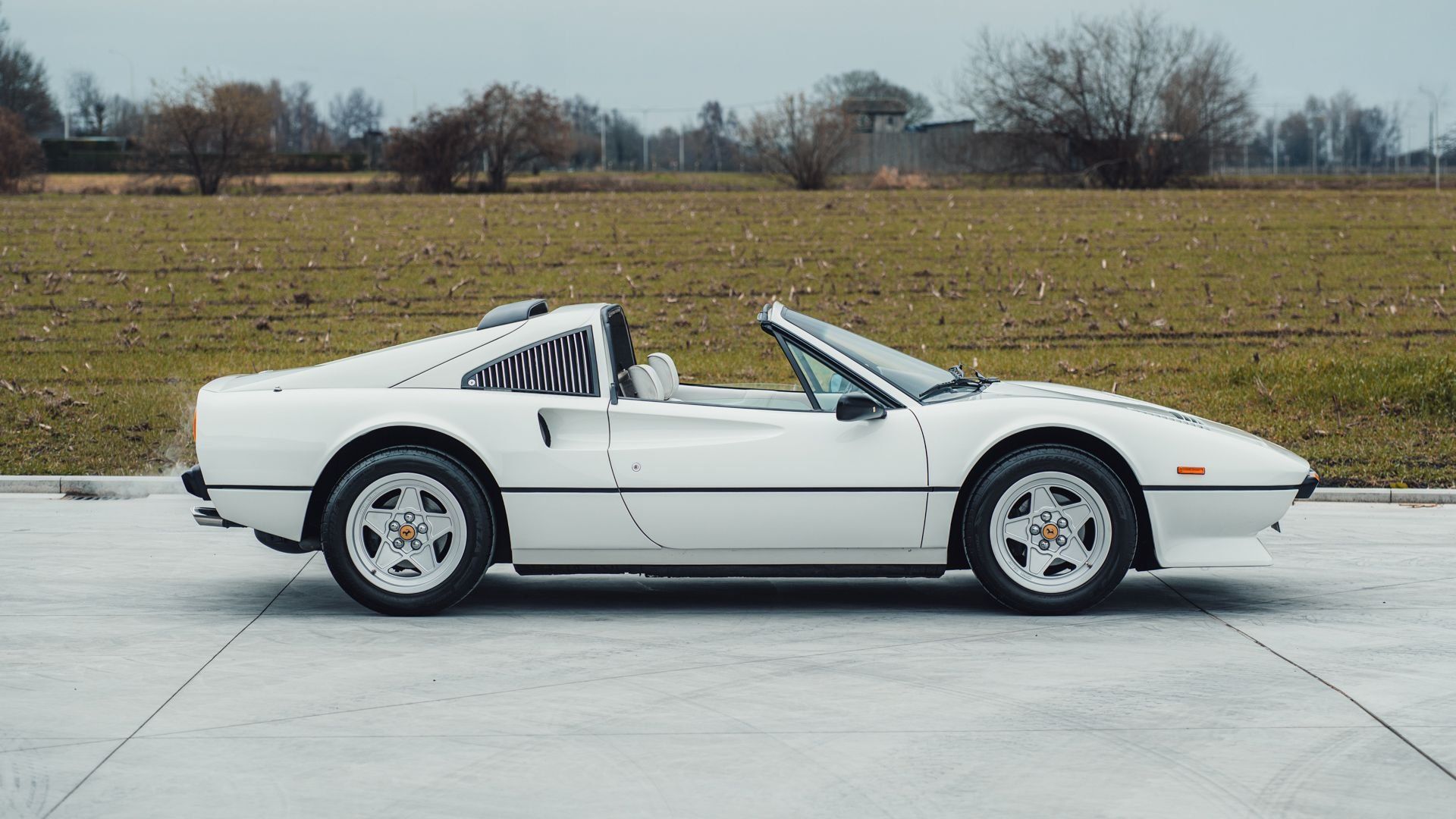 1920x1080 Ferrari 308 GTS Quattrovalvole. Global Icon: Spring Online 2026. Broad Arrow Auctions. Driven by Hagerty. Classic Car Auctions