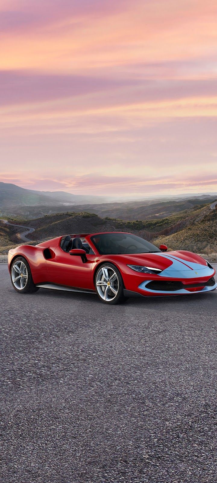 720x1600 Ferrari 296 GTS Mobile Walls