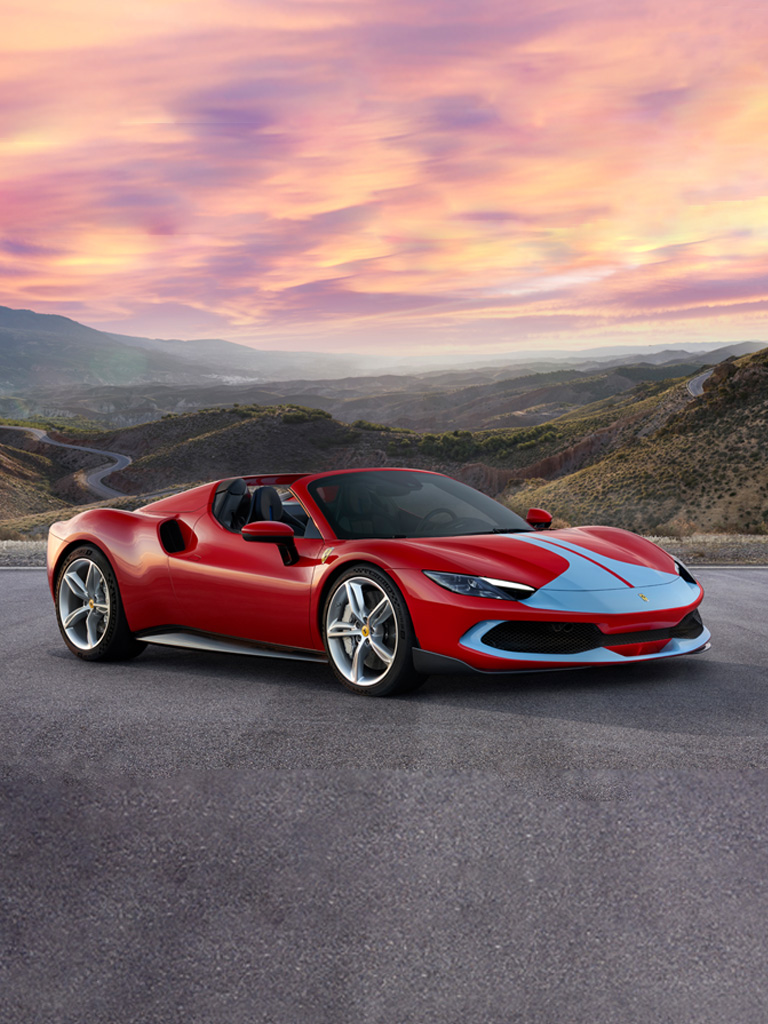 768x1024 Ferrari 296 GTS: Raising The Roof