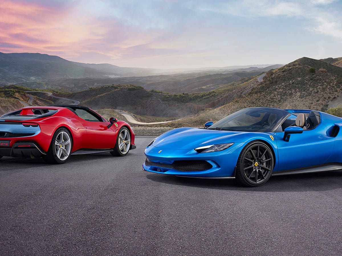 1200x900 Ferrari 296 GTS Is An 819 HP Plug In Convertible Ready For The Summertime