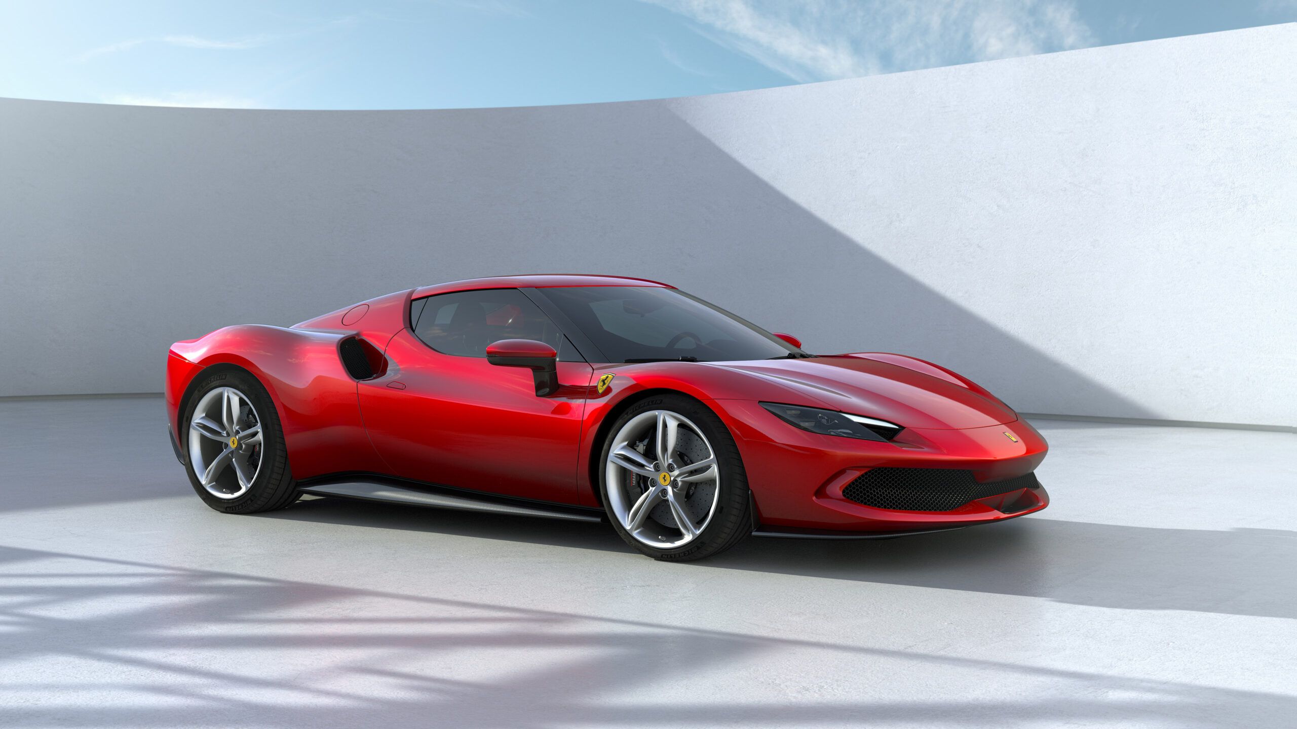 2560x1440 Ferrari 296 GTS Wallpaper