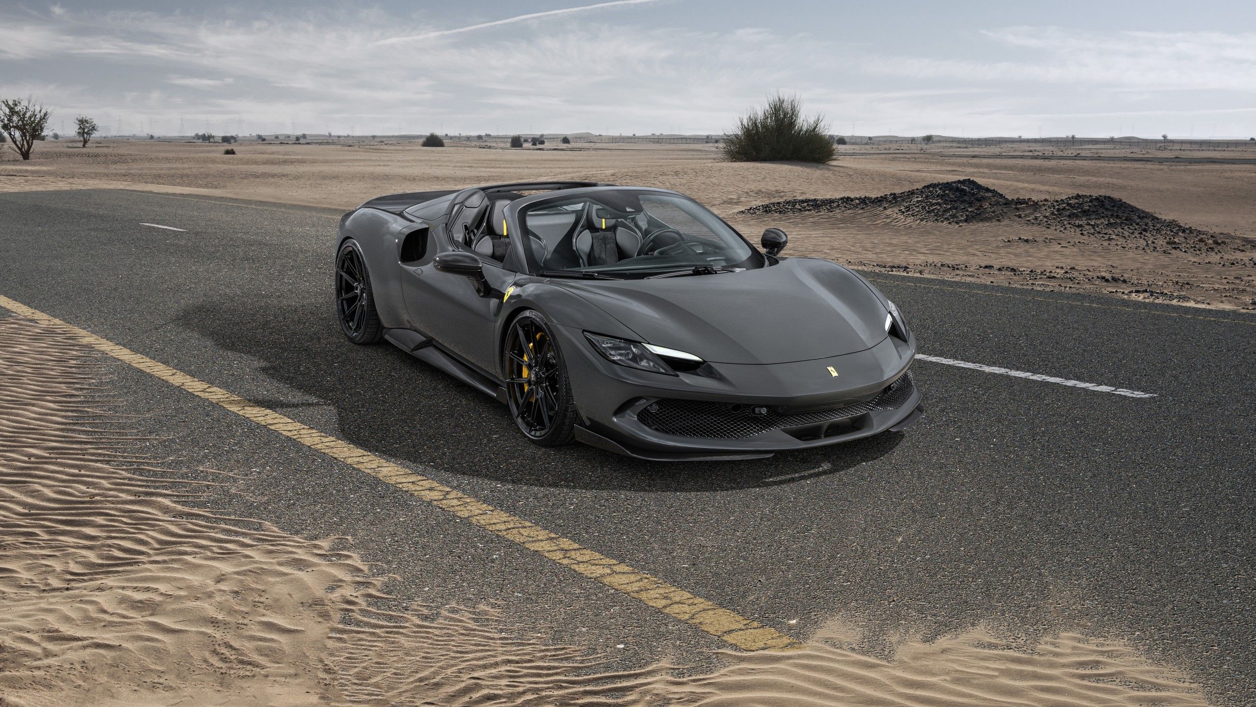 2560x1440 Novitec Ferrari 296 GTS Aero 2024 car 4K 8K HD Cars Wallpaper