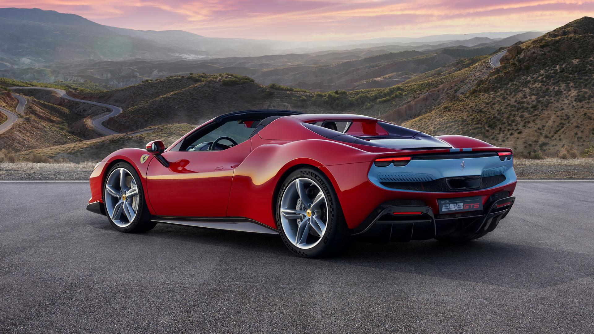 1920x1080 Ferrari 296 GTS Specs and Pricing: Most Powerful V6 Supercar