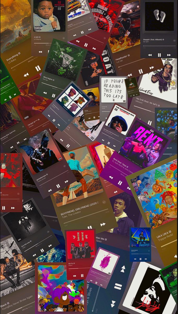 682x1200 4k music collage