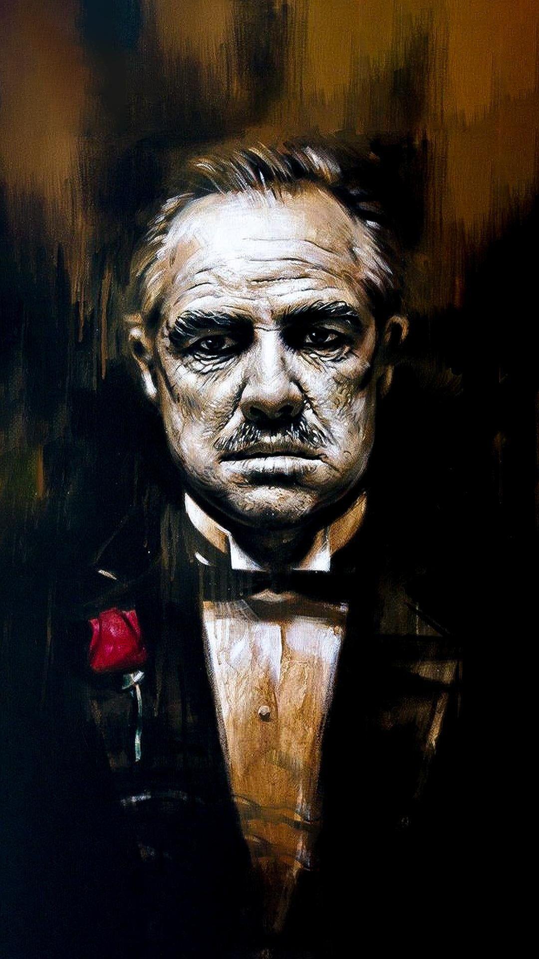 1080x1920 Don Vito Corleone [Custom Edit].  Hình nền iPhone X - iPhone X