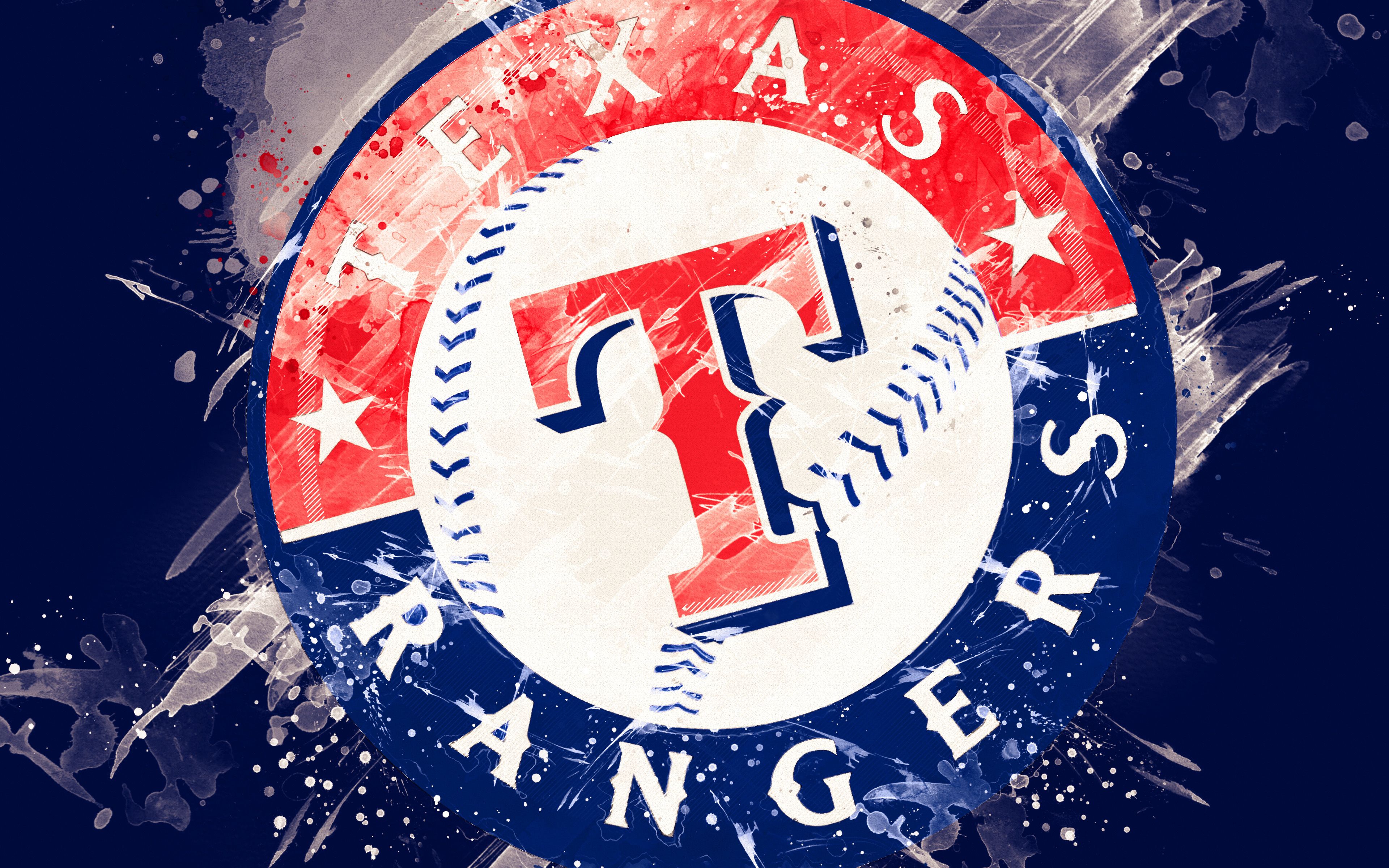 3840x2400 Phone wallpaper: Texas Rangers, Sports, Baseball, Logo, Mlb 453493