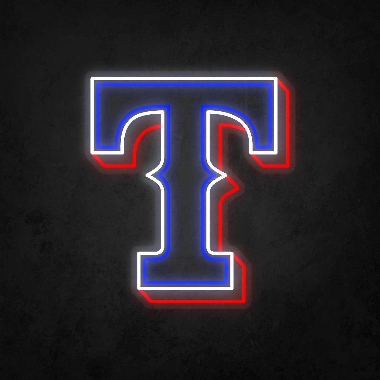 1250x1250 LED Neon Sign Rangers Large
