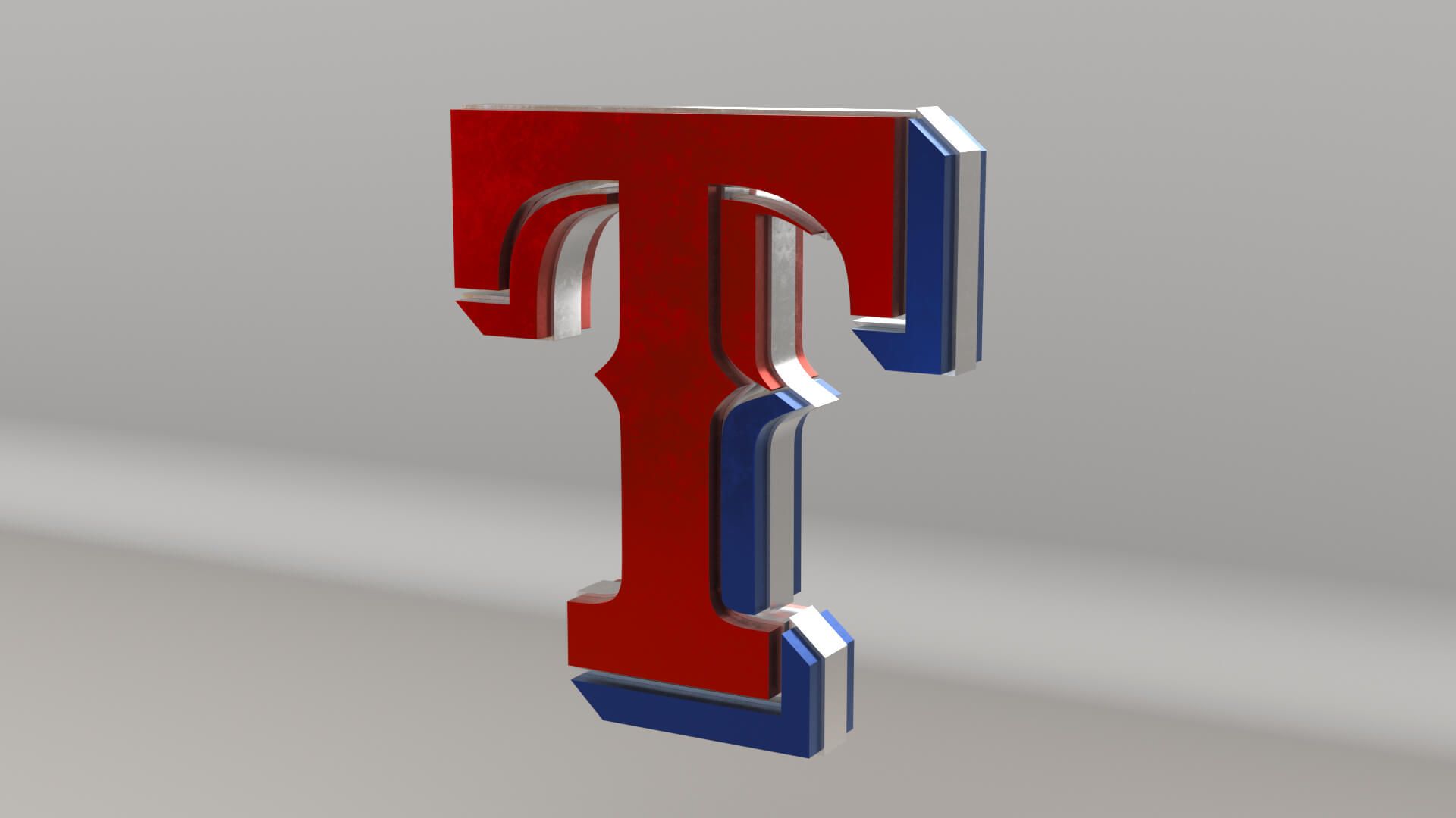 1920x1080 MLB Texas Rangers V1 Team Logo