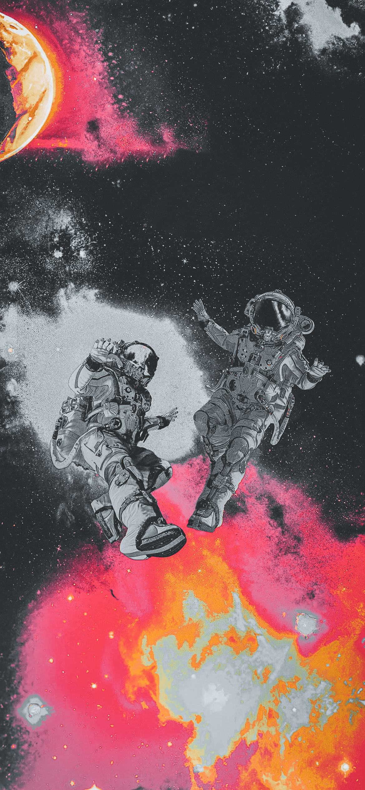 1170x2532 Mixtape Pluto Wallpaper