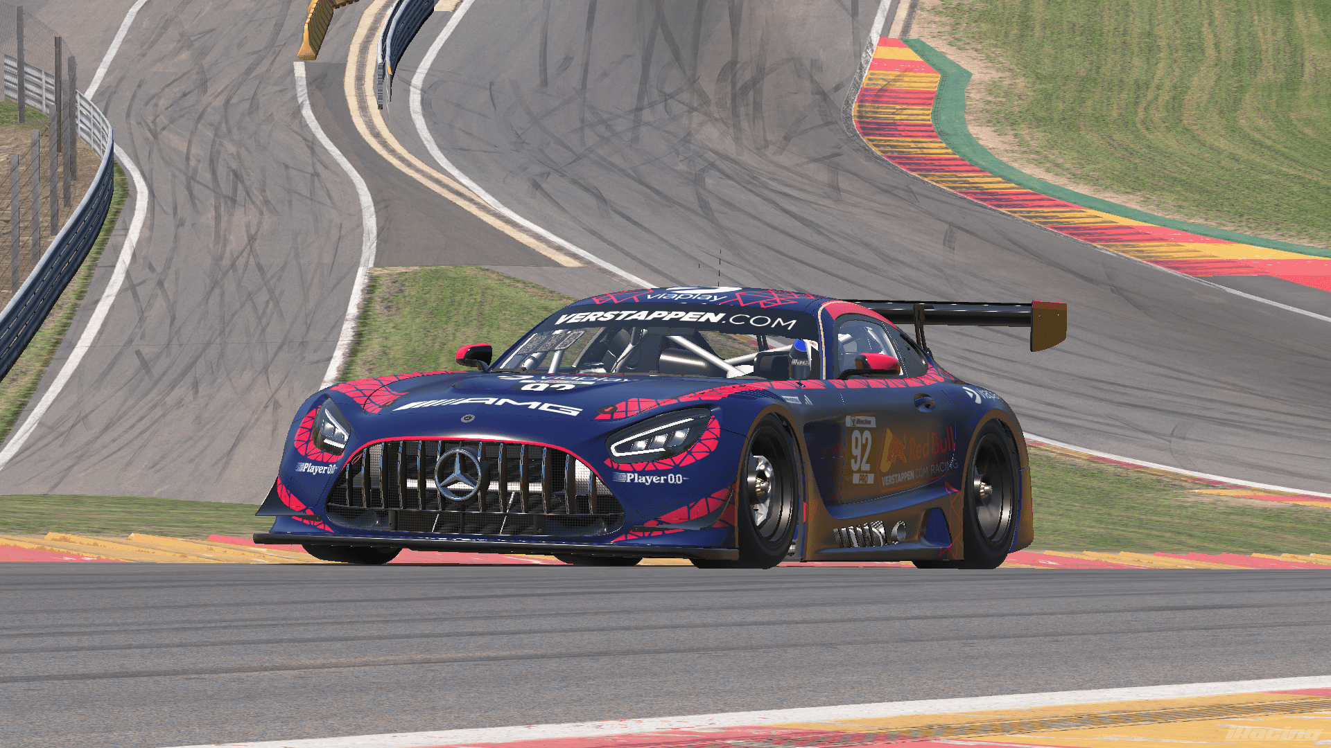 1920x1080 Verstappen.com Racing AMG GT3 Livery