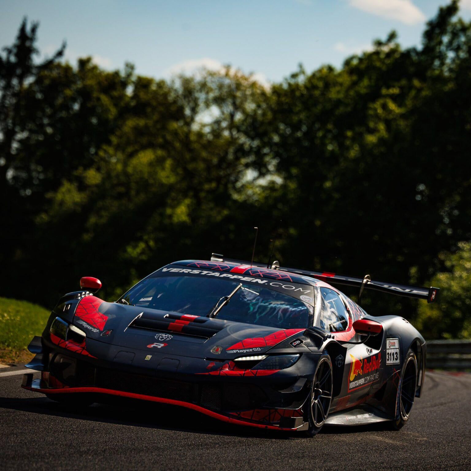 1536x1536 From F1 to GT3: Max Verstappen's Secret Spin in a Ferrari 296 GT3