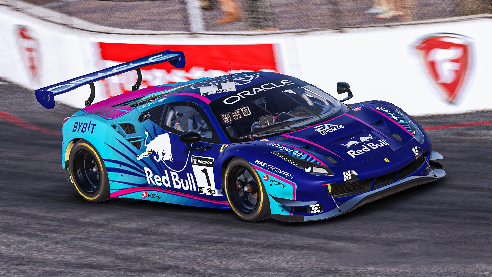 1920x1080 Red Bull Miami 2023 Helmet Livery GT3 EVO By Issam Er Rabhi