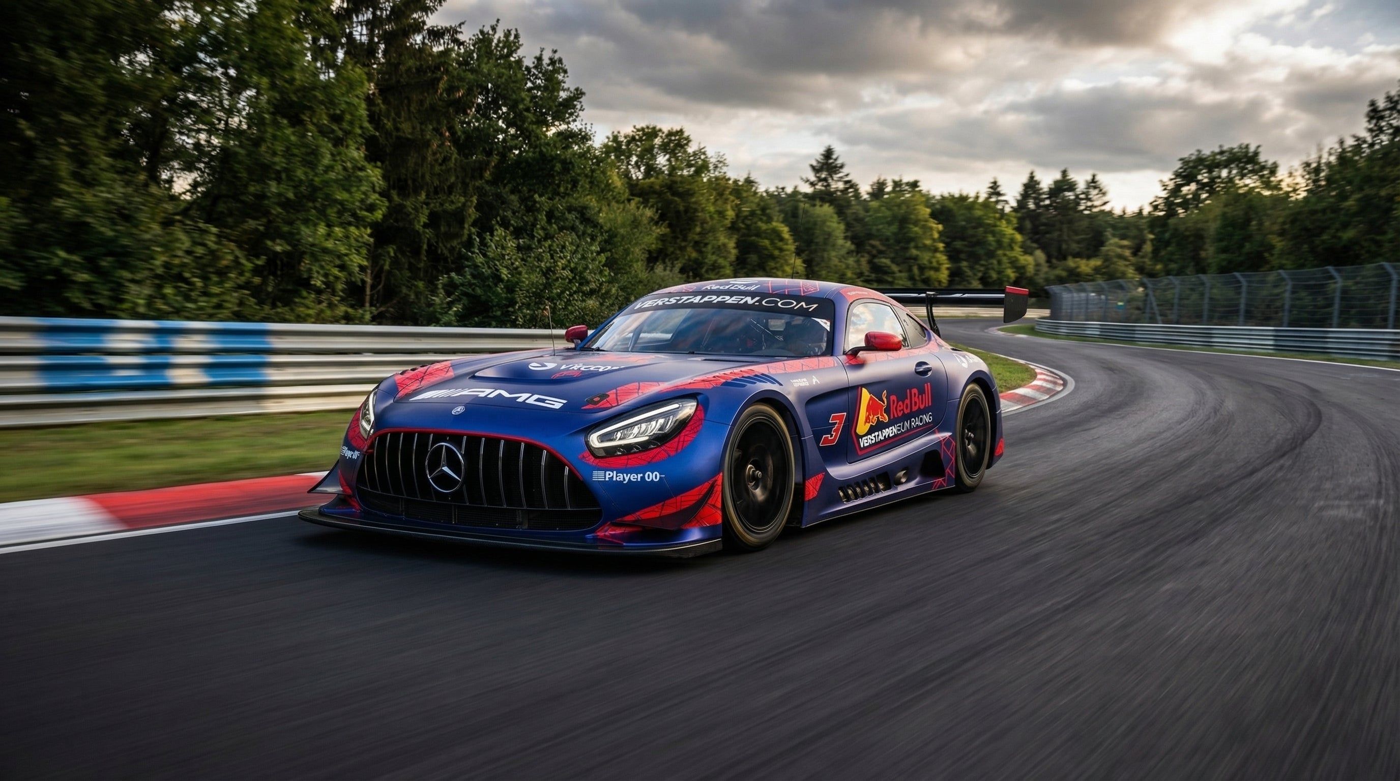 2752x1536 Max Verstappen And Mercedes AMG: Crushing Dominance At The Nürburgring