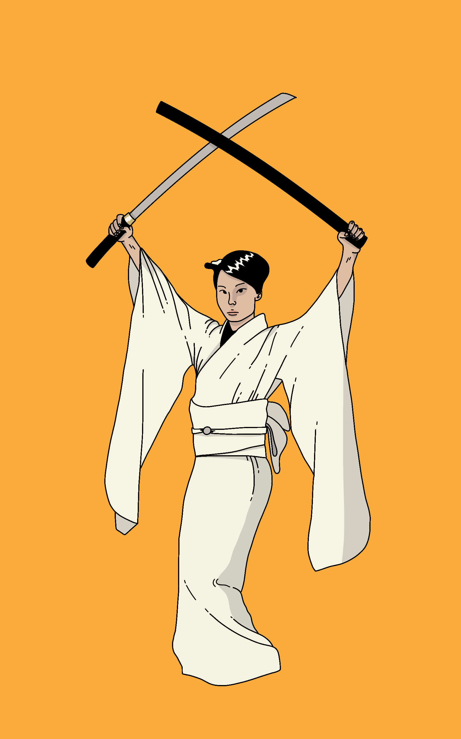 1600x2560 O Ren Ishii. KILL BILL: VOLUME 1 (8). Image - Behance