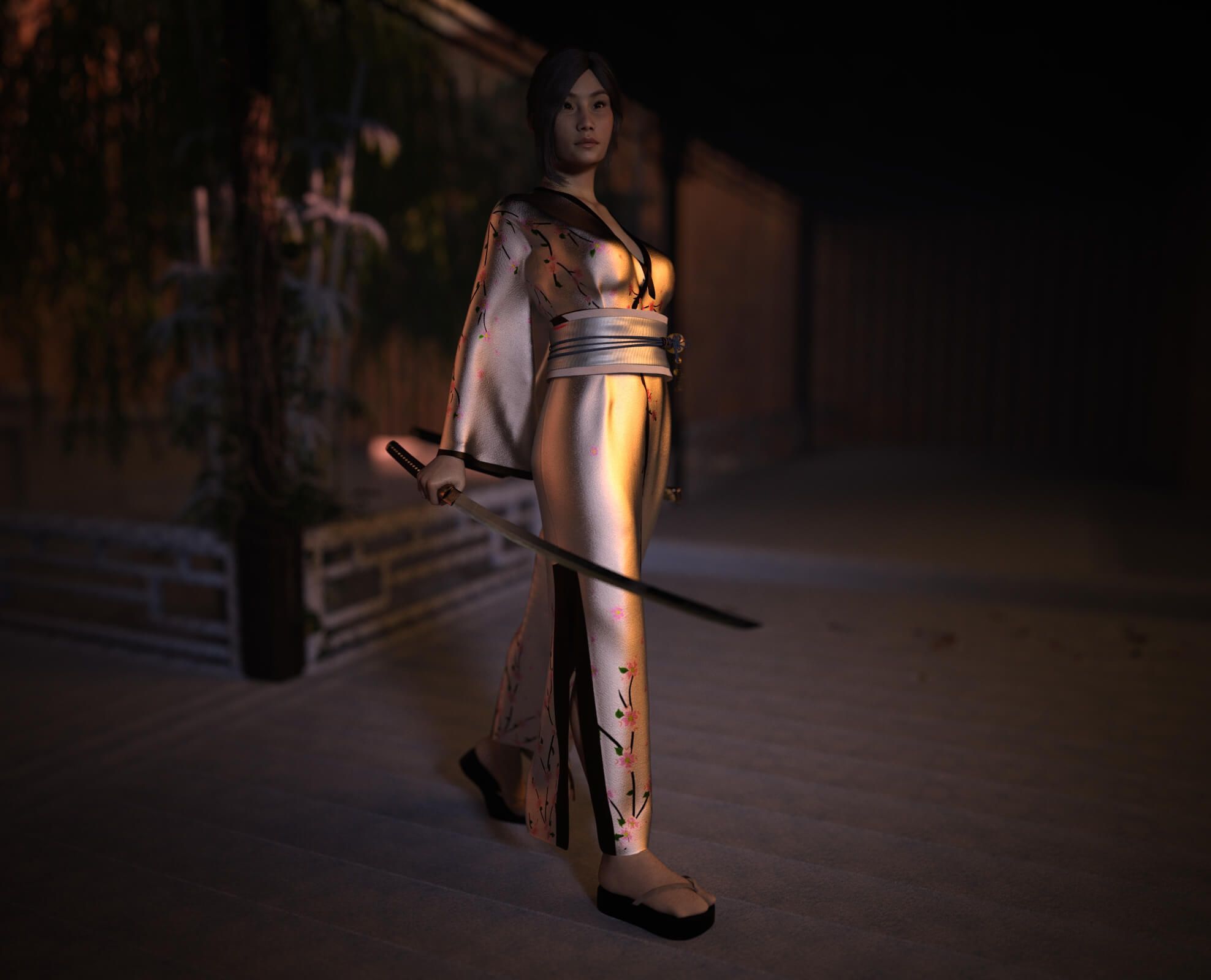1976x1600 O Ren Ishii And Co 3D Render, Digital Art