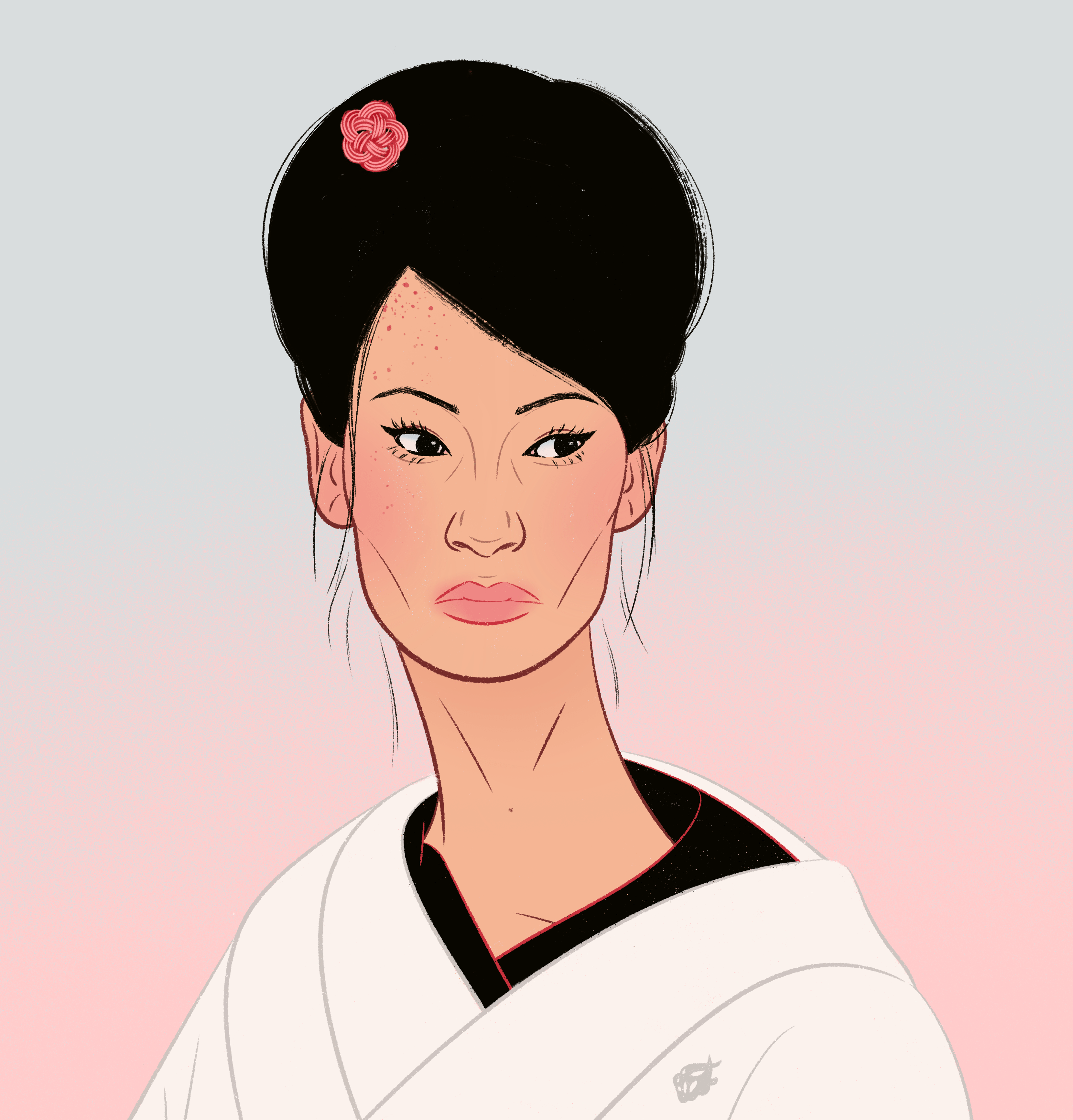 3318x3464 Kill Bill's O Ren Ishii (Cottonmouth) By Mad At The Pen On Dribbble