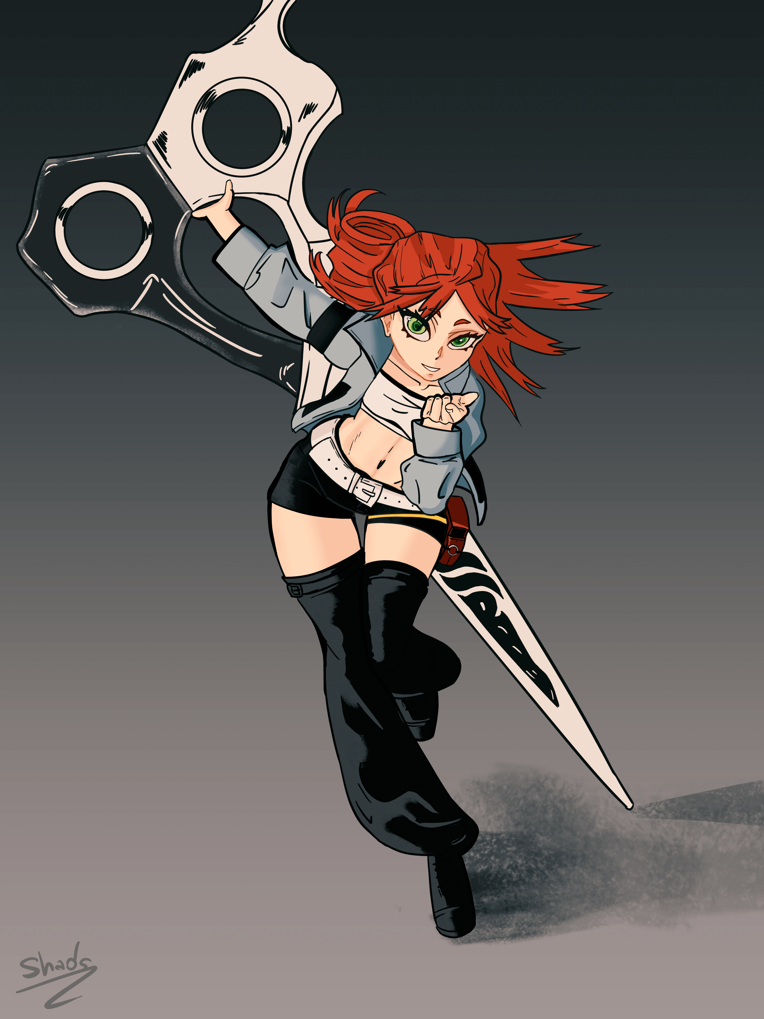 3000x4000 FanArt, Riyo Reaper