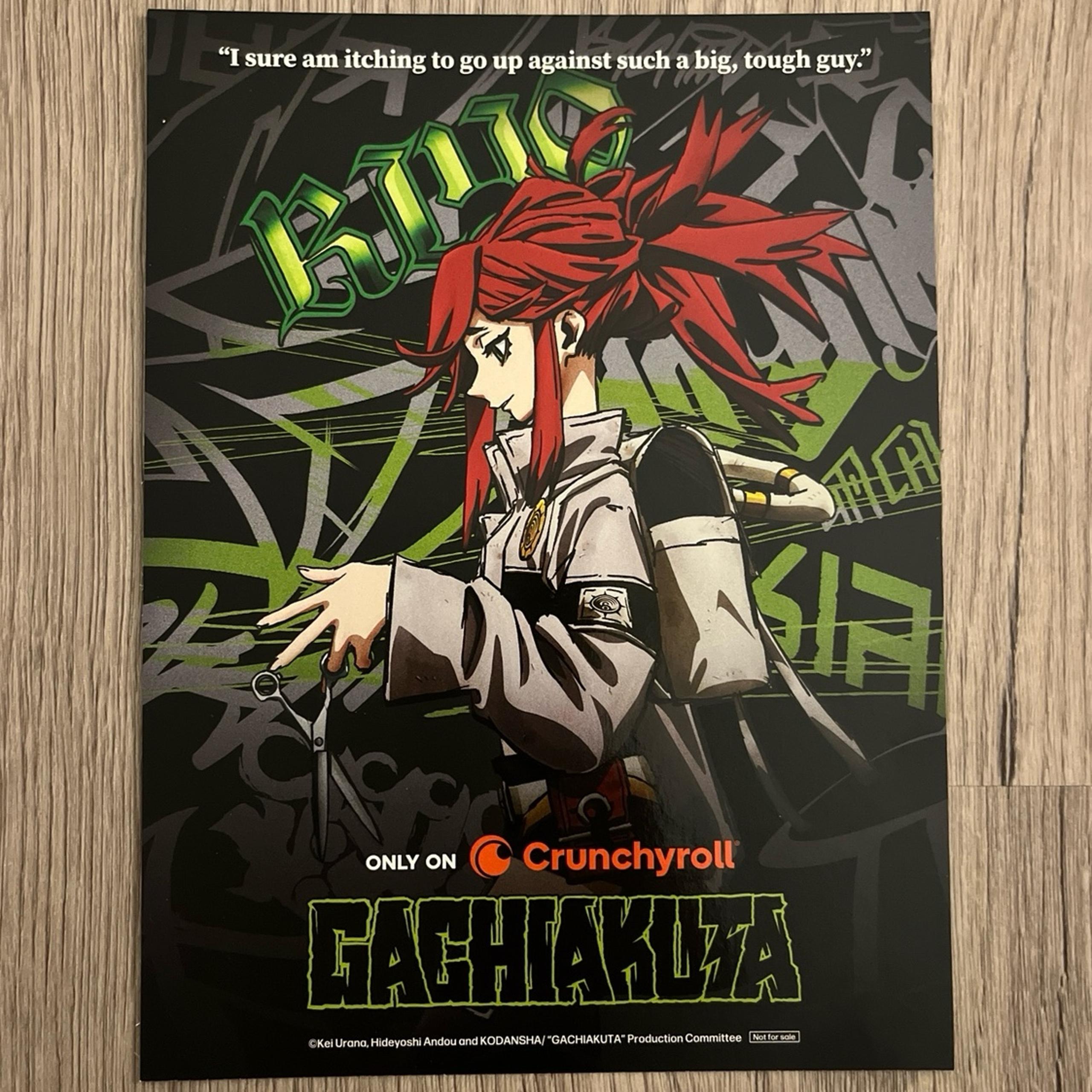 2560x2560 Gachiakuta Riyo Reaper Mini Print Postcard