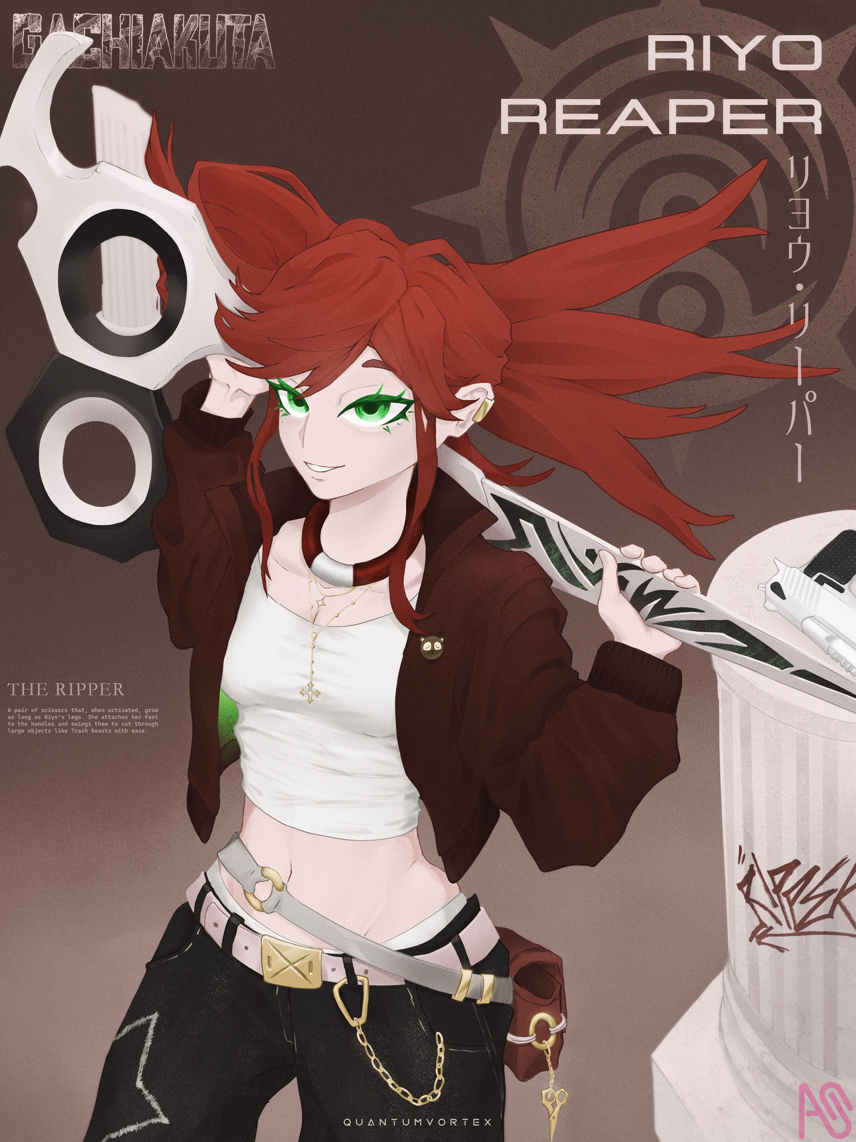 3000x4000 Riyo the Ripper QuantumVortex ART street