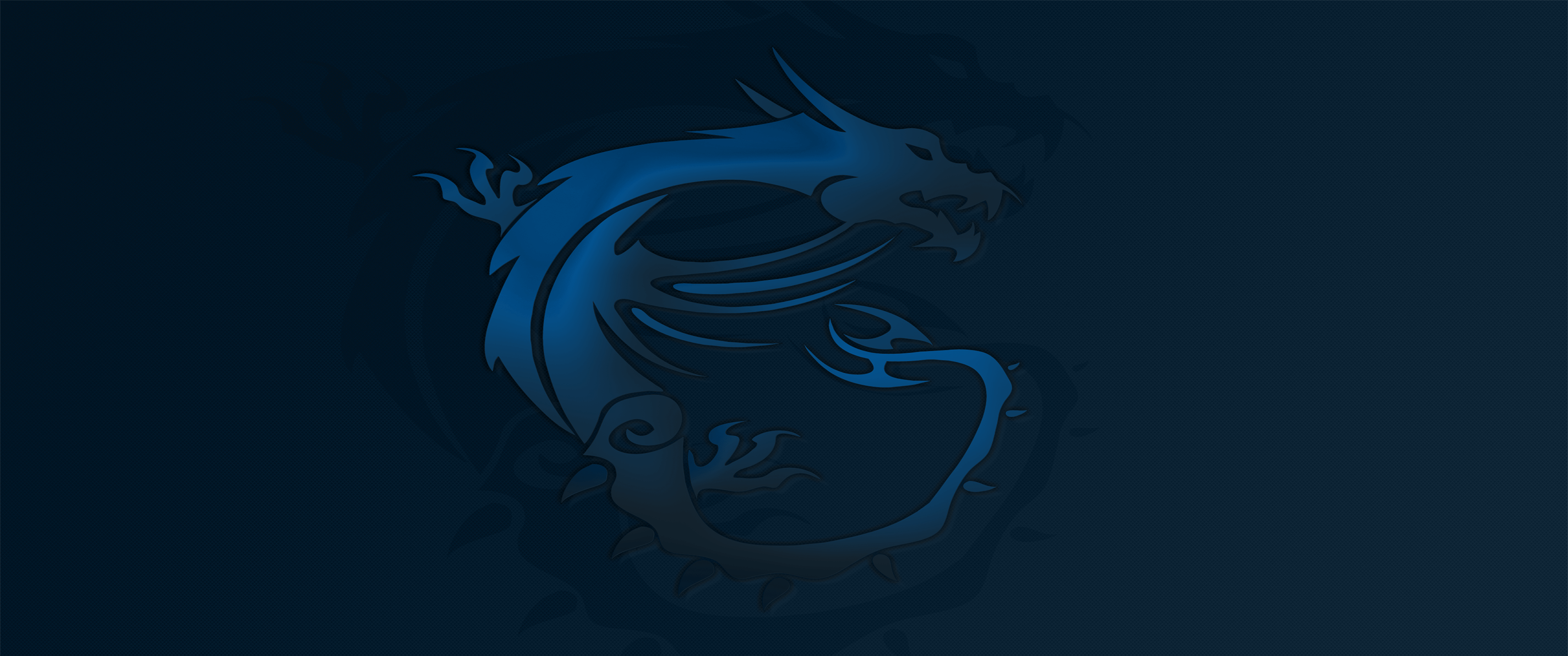 3440x1440 MSI Blue Wallpaper