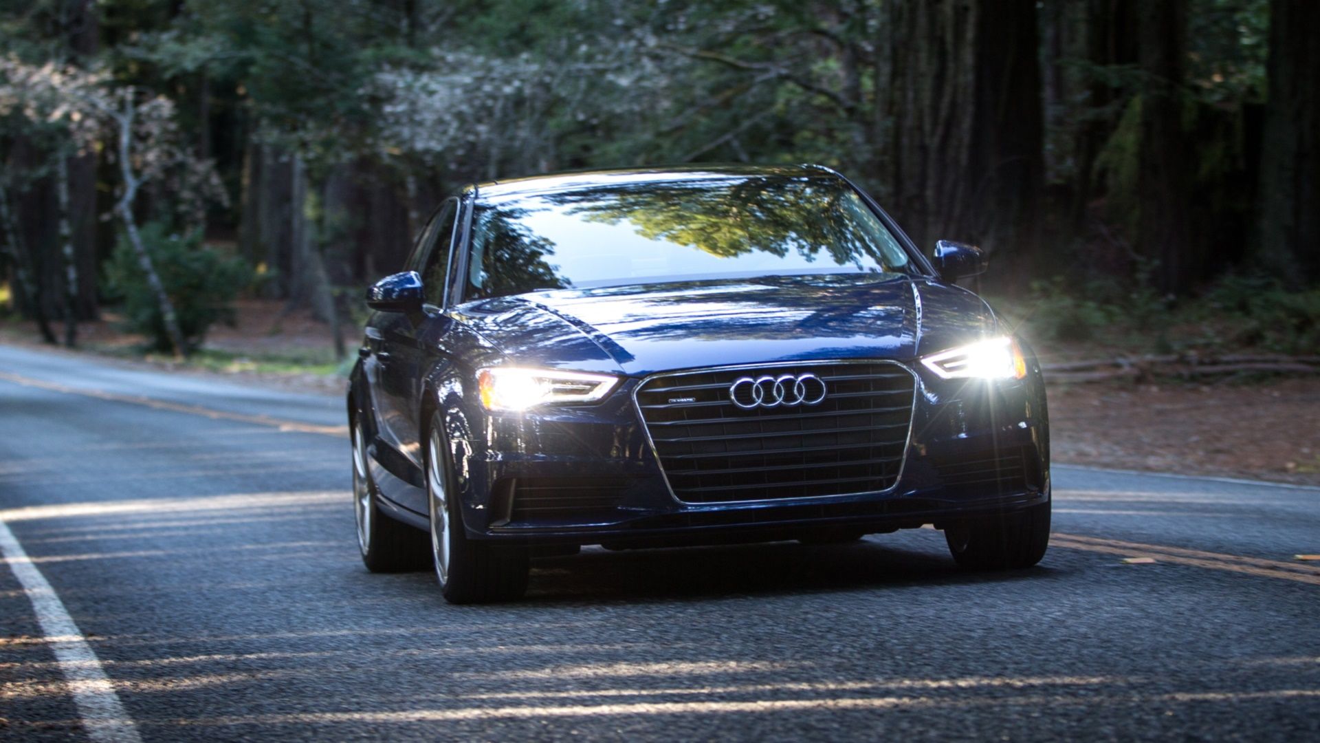 1920x1080 Audi A3 in Motion: Stunning HD Vehicle Wallpaperx1080
