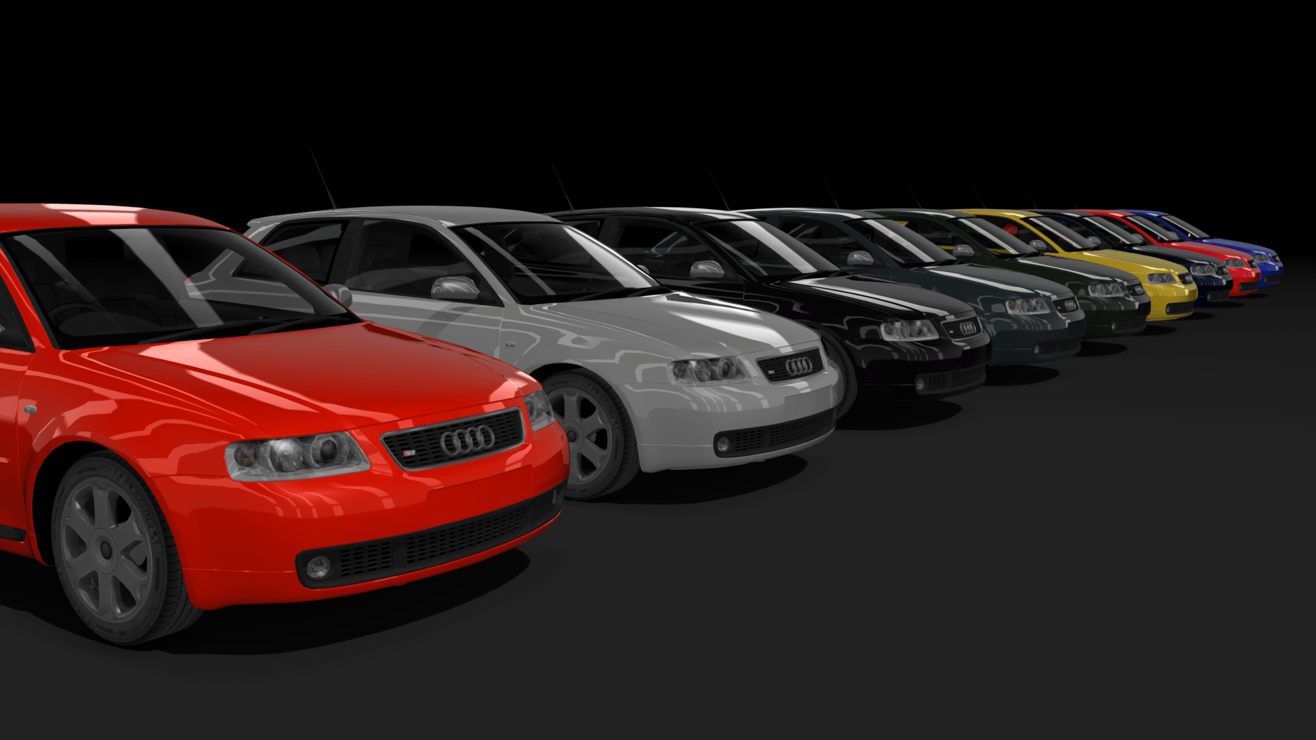 1920x1080 Audi S3 8L 02. Assetto Corsa Mods