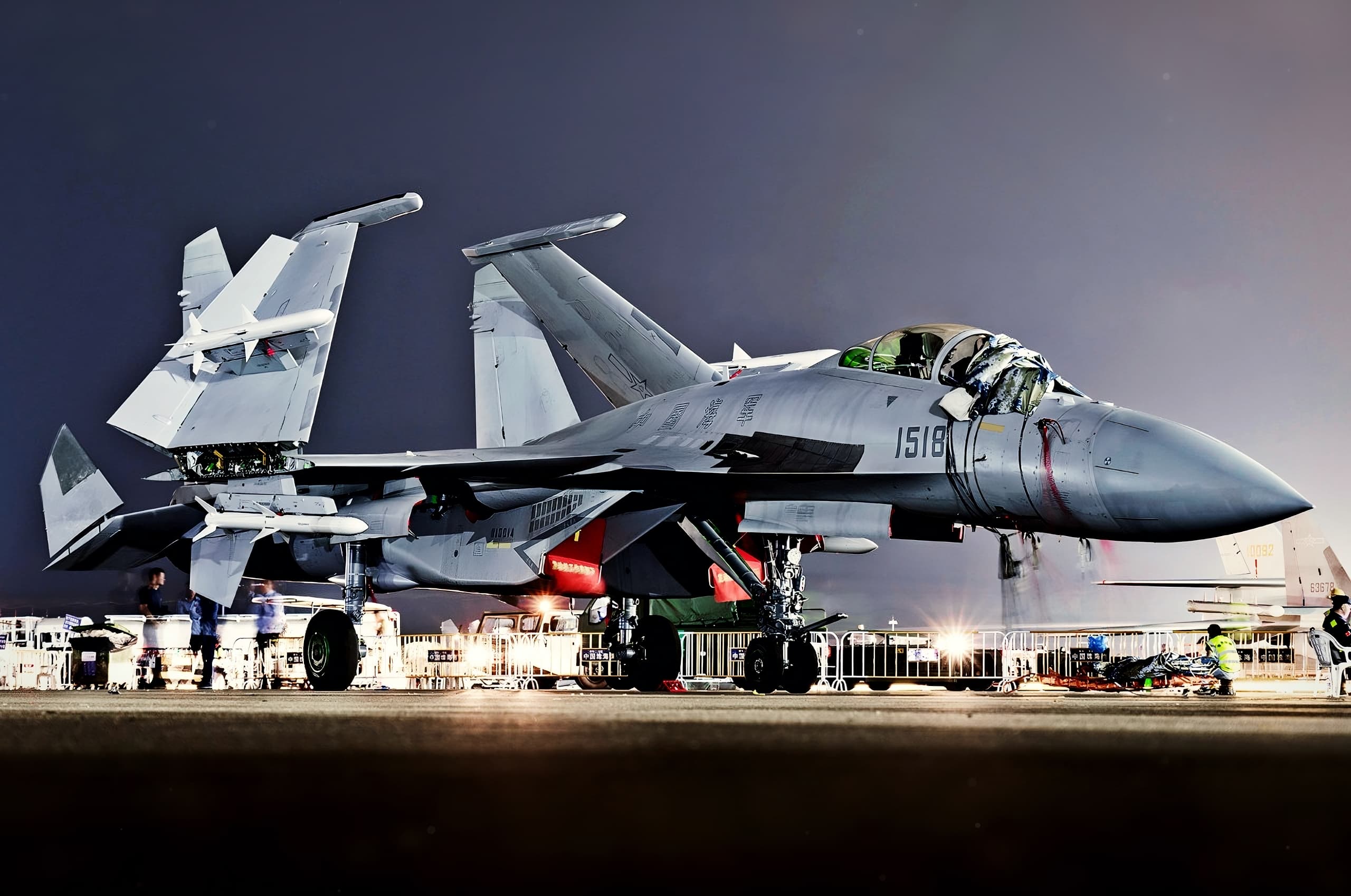 2560x1698 Shenyang J 15T (AL 31F 3) Early Great White Shark Thunder