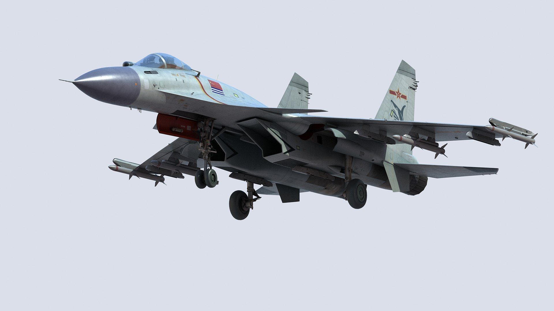 1920x1080 3D Shenyang J 15 Flying Shark
