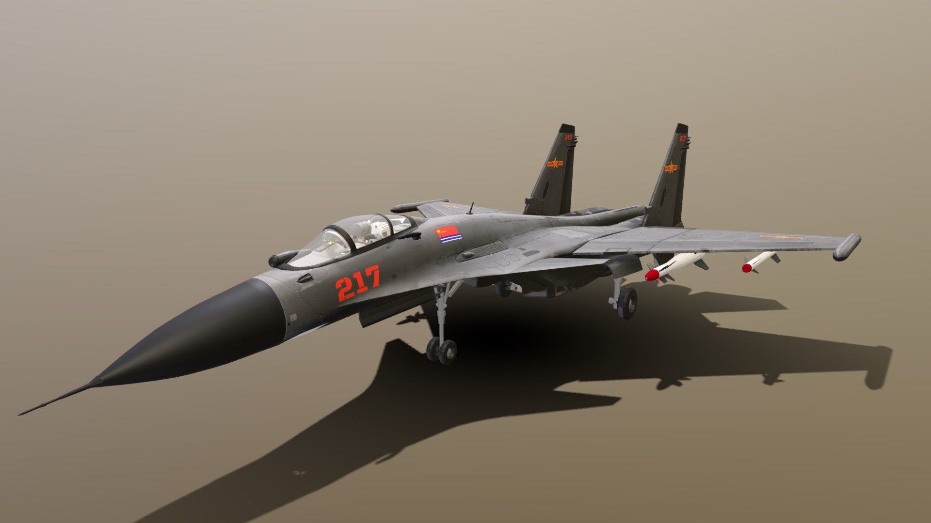 1920x1080 PLA Navy Shenyang J 15 Free 3D Model By 42manako [f2bf5c1]
