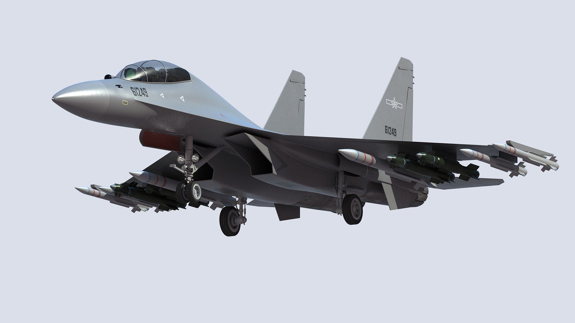 1920x1080 3D Shenyang J 15 Flying Shark