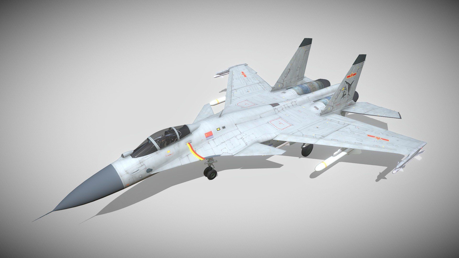 1920x1080 J 15 J15 Fighter Model By Xiaoshen [1f2edb3]