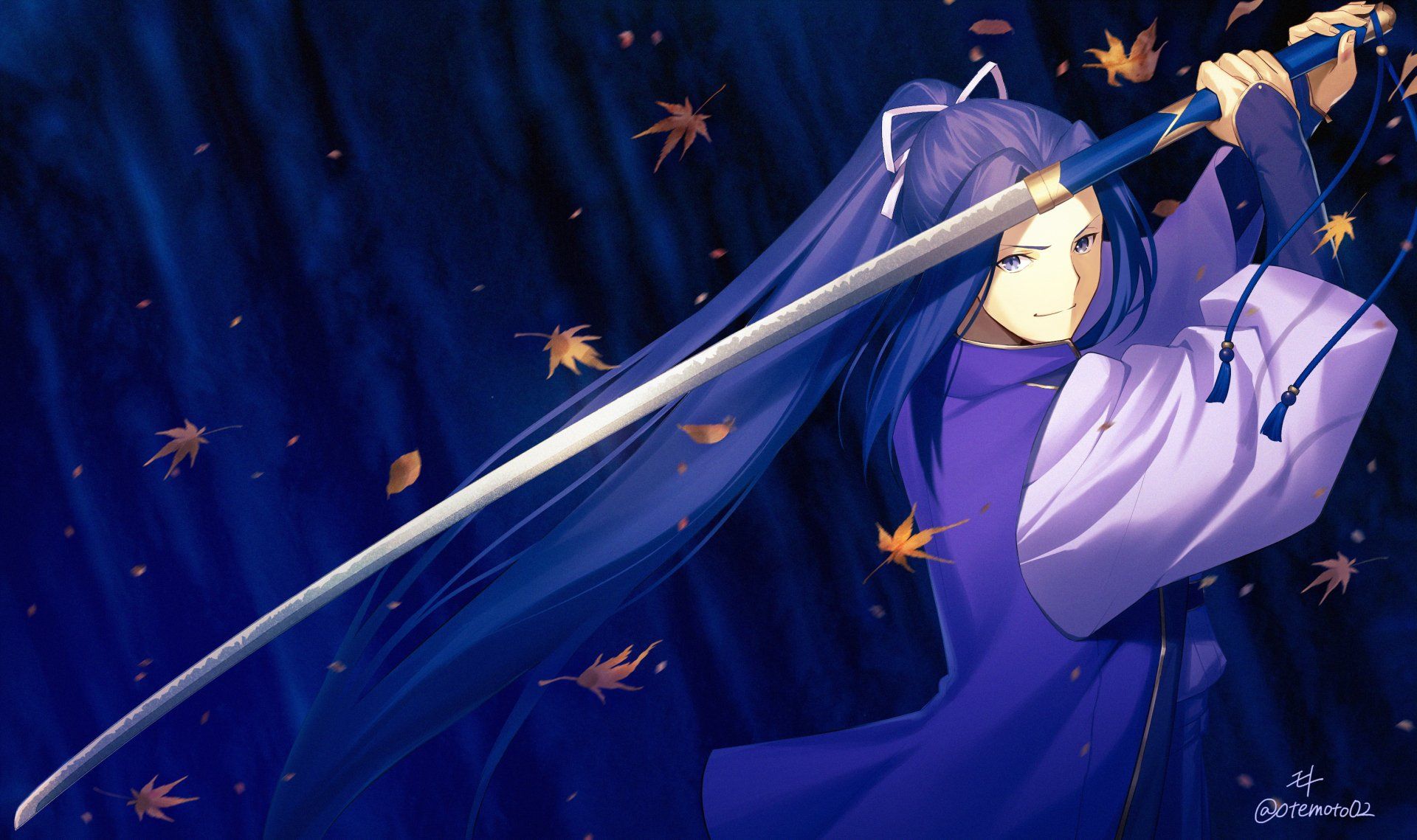 1920x1139 Moonlit Assassin Stay Night 2K Quad HD Wallpaper By Otemoto02x2048