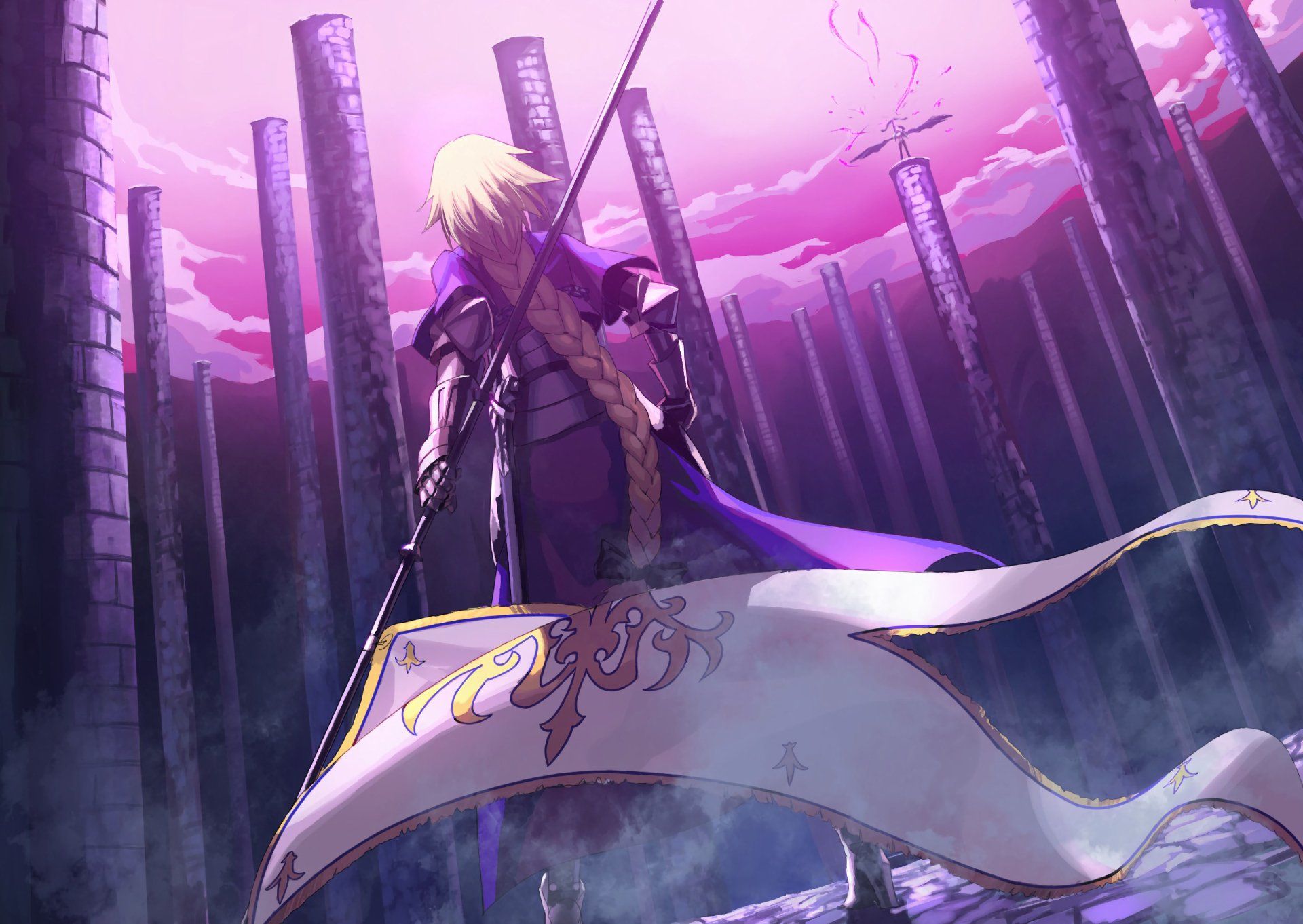 1920x1362 Download Atalanta (Fate Apocrypha) Banner Ruler (Fate Apocrypha) Jeanne D'Arc (Fate Series) Anime Fate Grand Order HD Wallpaper By ゾノタイダx1816