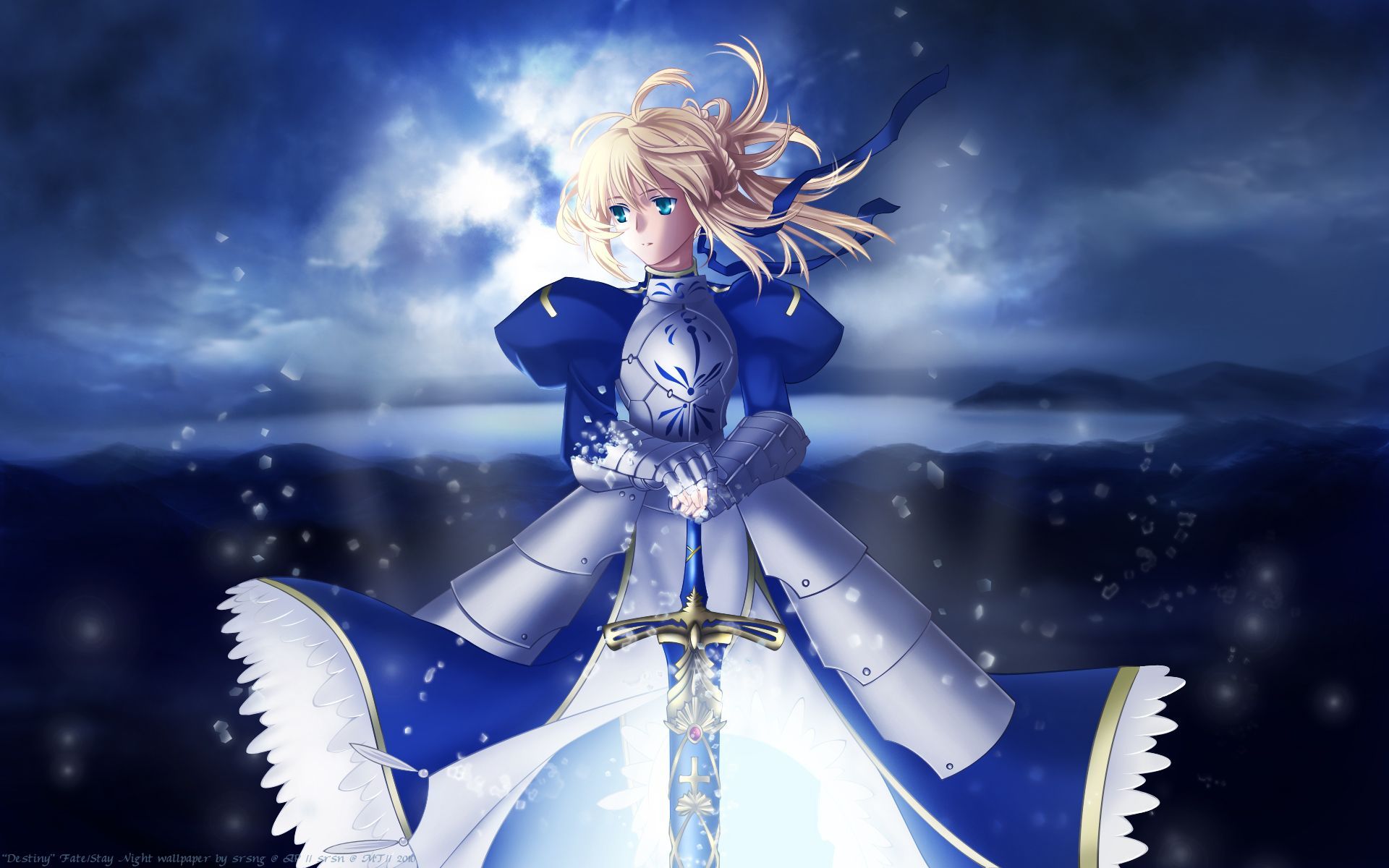1920x1200 Saber Fate Stay Night Wallpaper