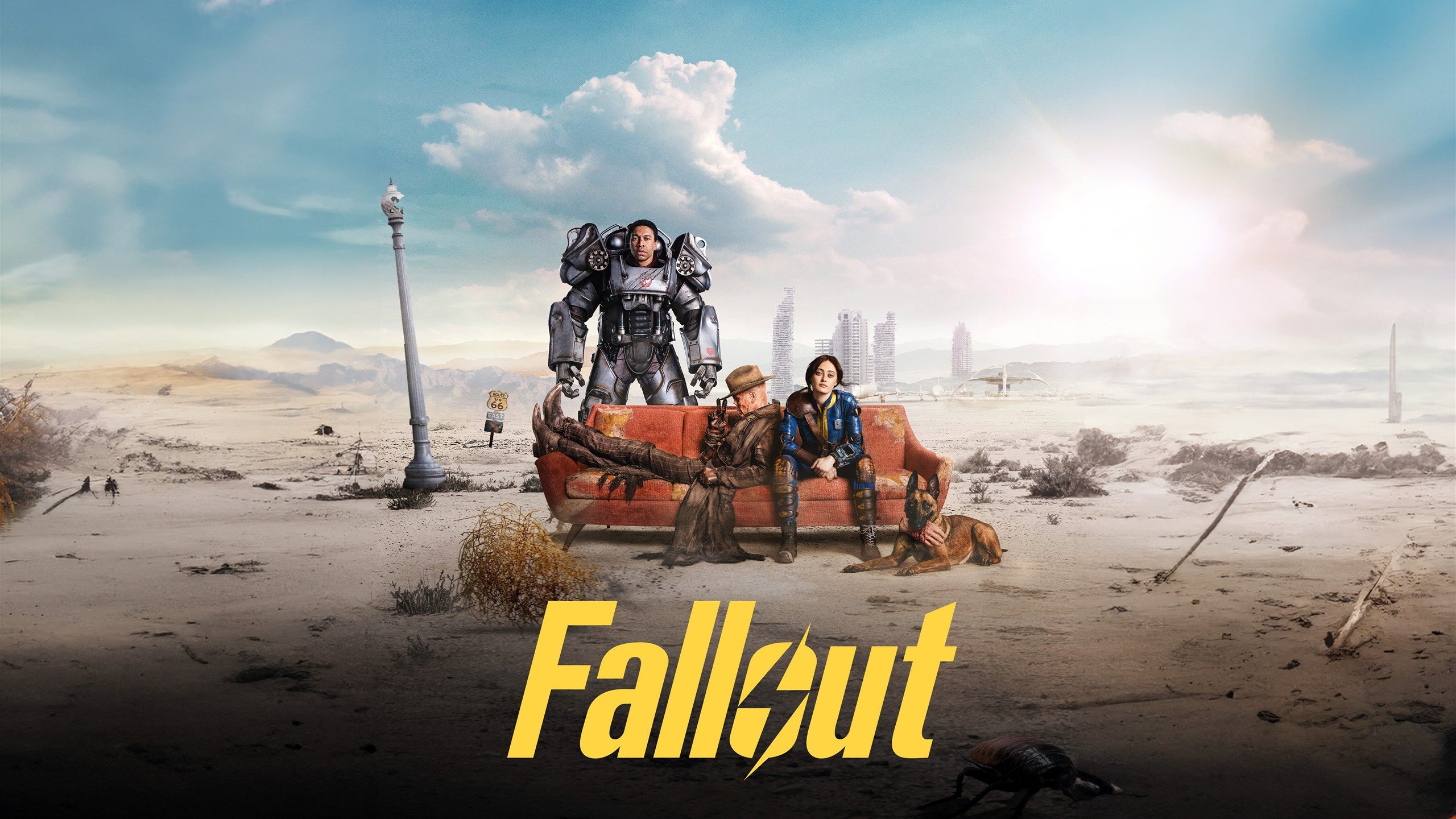 2560x1440 Fallout Season 2 2024 TV Series 5K Poster