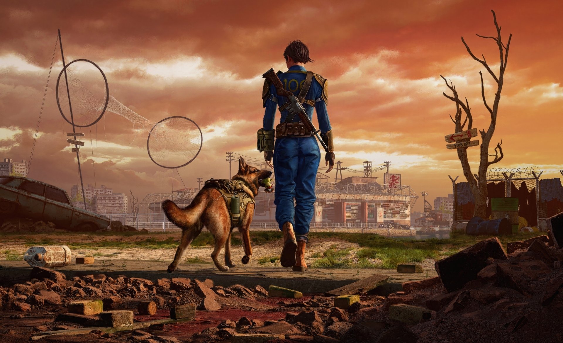 1920x1170 Digital Fallout TV Show Cool Fan Poster Wallpaper, HD TV Series 4K Wallpaper, Image and Background