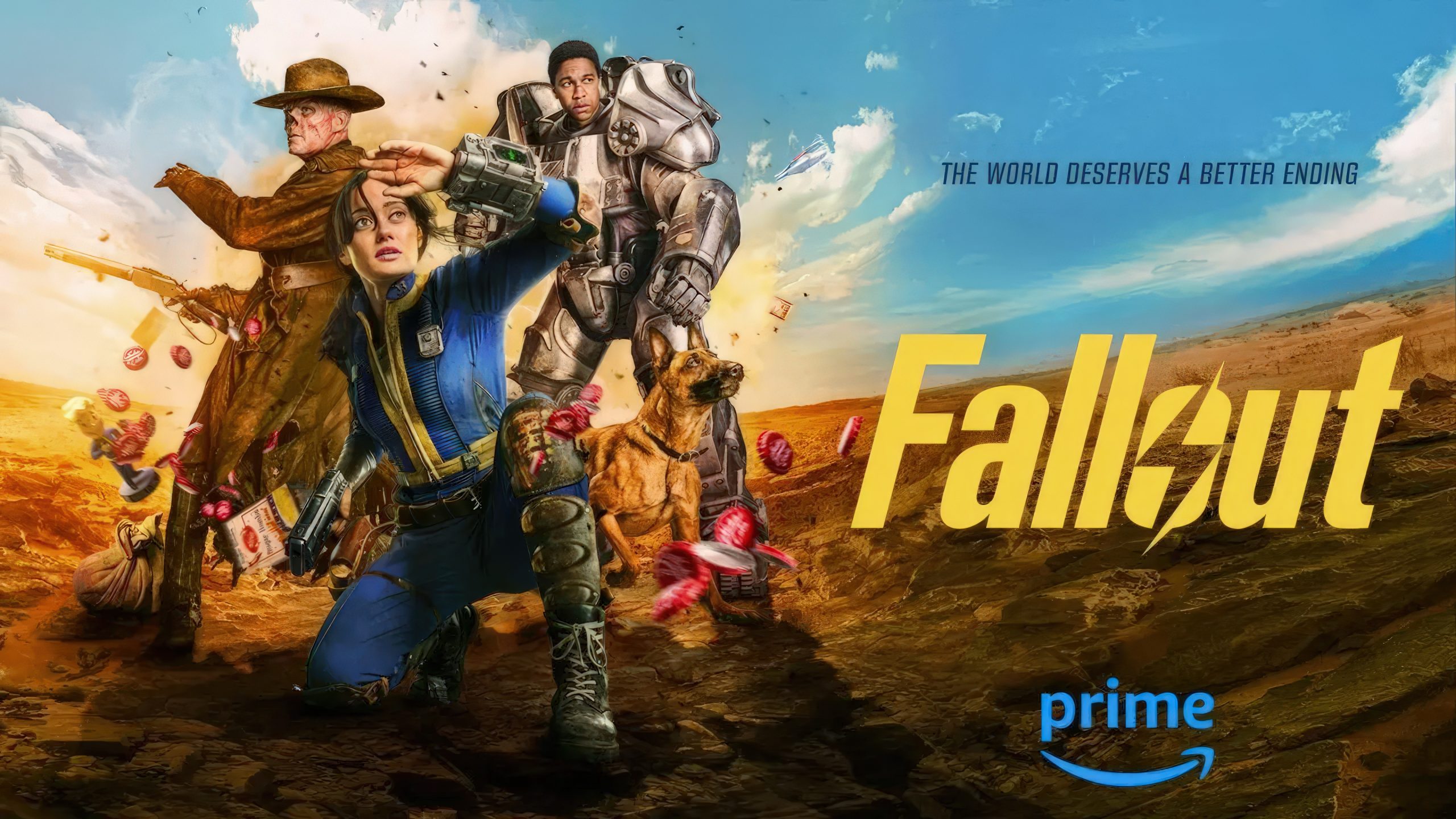 2560x1440 Fallout TV Show Is 100% Canon and Doesn't Retcon New Vegas, Says Bethesda; Deathclaws Are Coming Next Season
