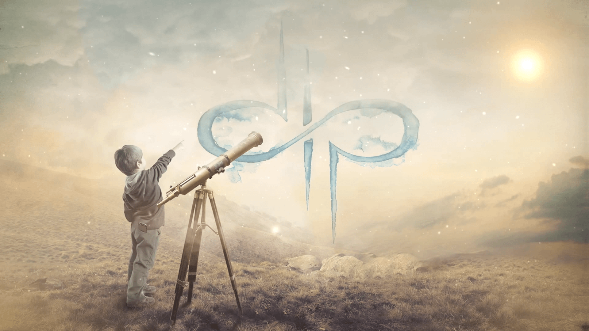 1920x1080 Devin Townsend Project Blue Album Art [1920x1080]