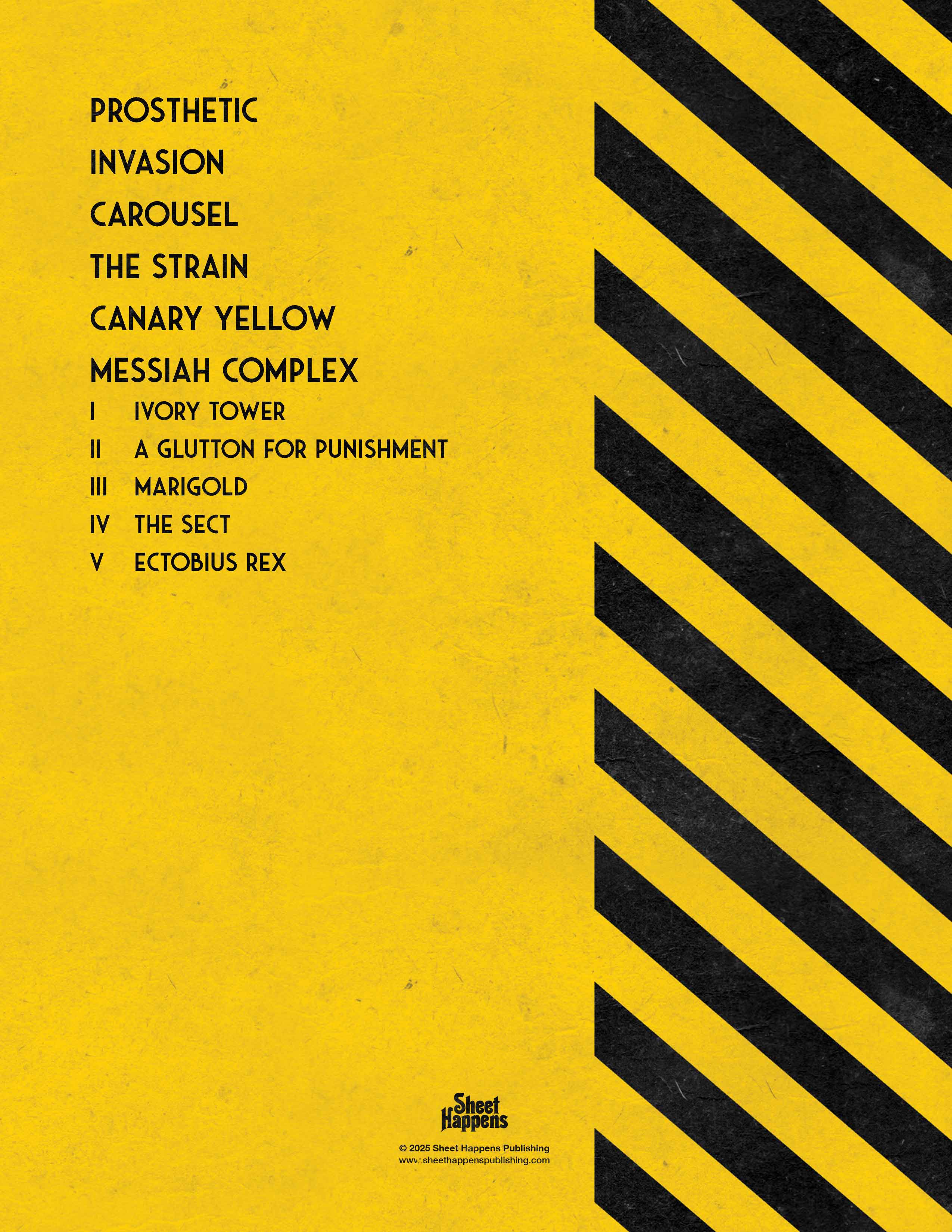 2550x3300 Haken: Virus Official Guitar Tab Book
