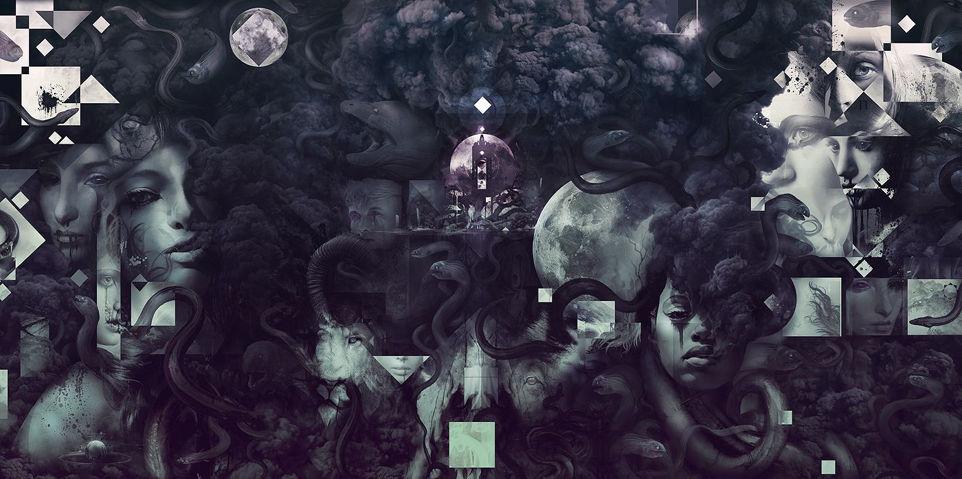 1400x697 Thousands of Evils - Behance