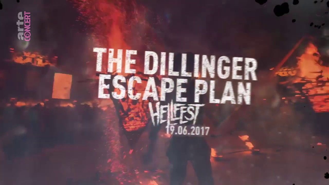 1280x720 The Dillinger Escape Plan. Live Hellfest 2017