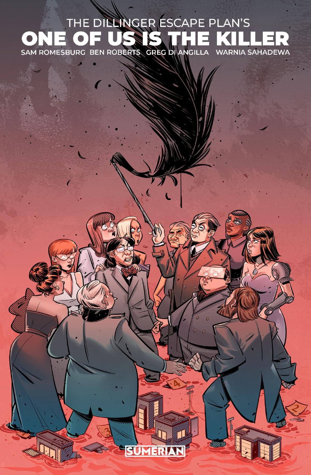 1200x1832 The Dillinger Escape Plan's One of Us Is the Killer Inspires Graphic Novel