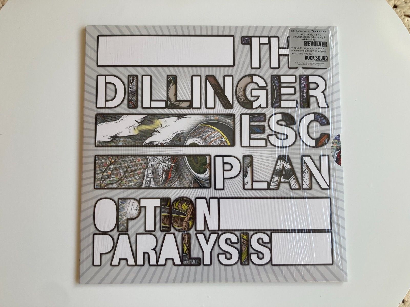 1600x1200 The Dillinger Escape Plan Paralysis vinyl LP, first press, rotating, M